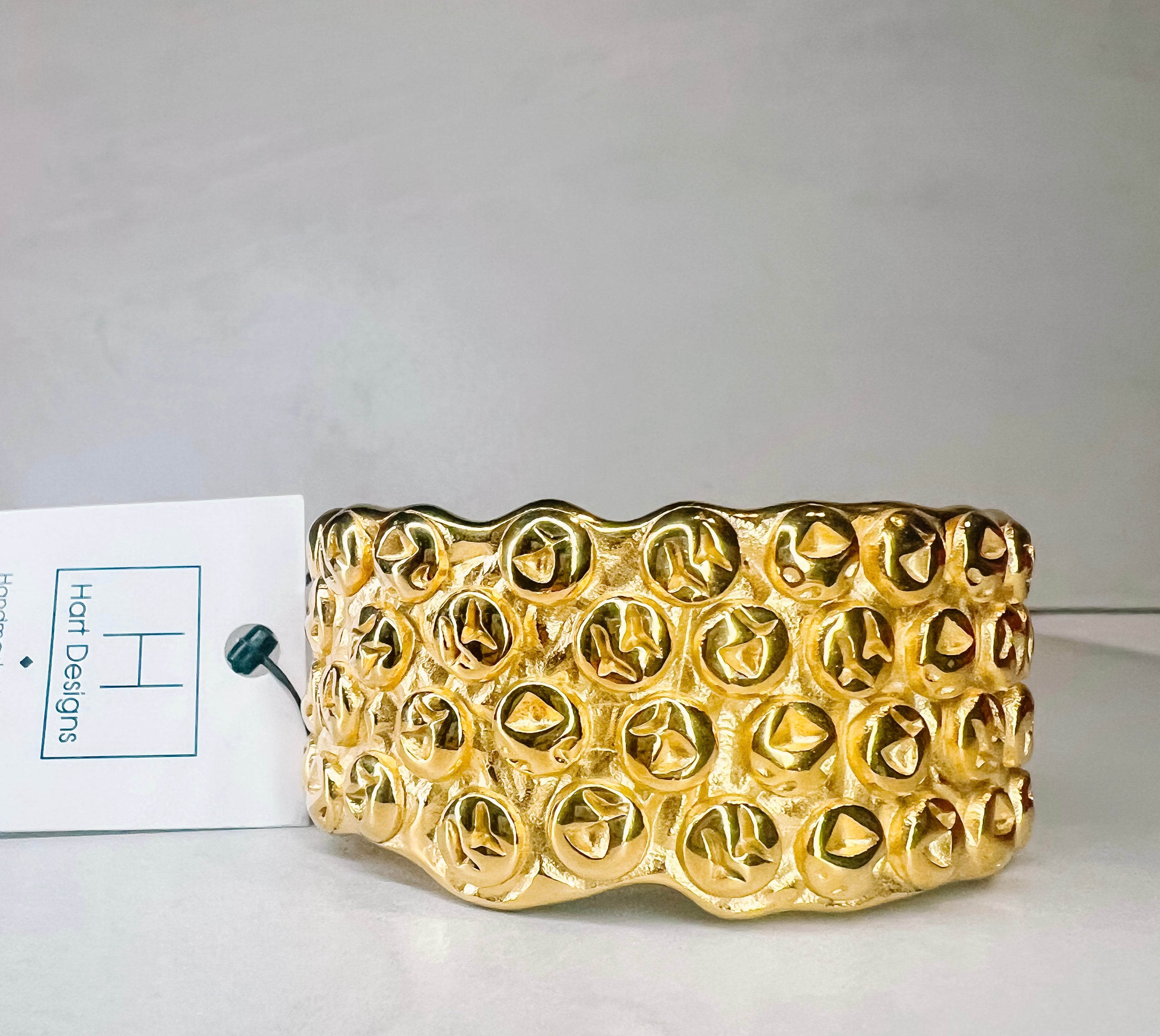 Sweet Disposition Gold Cuff