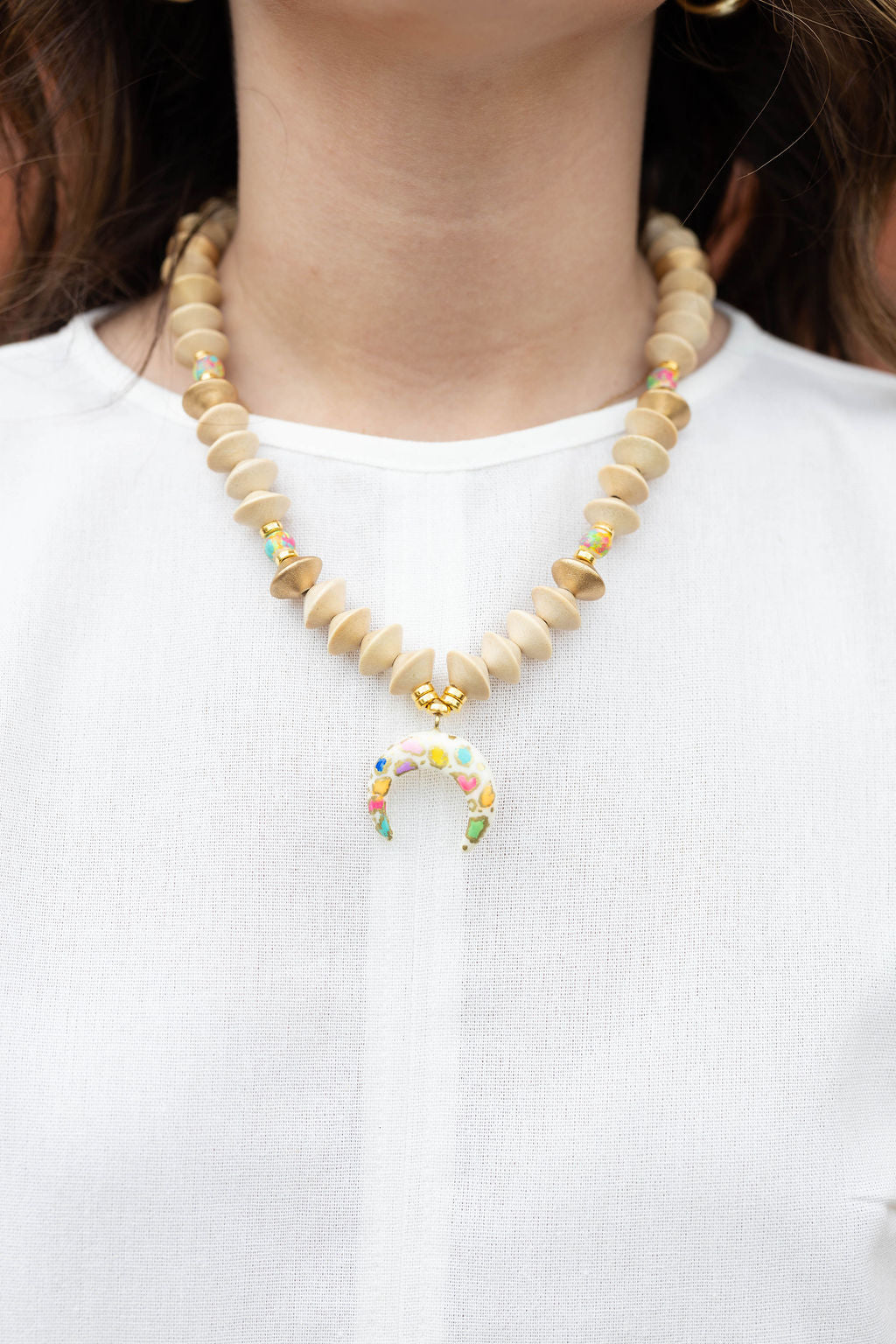 Jungle Beat Beaded Necklace