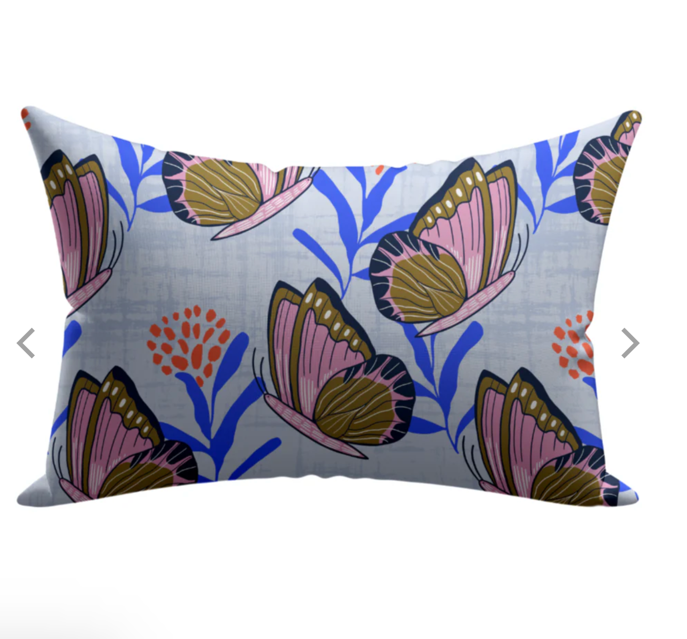 Butterflies Satin Pillow Case