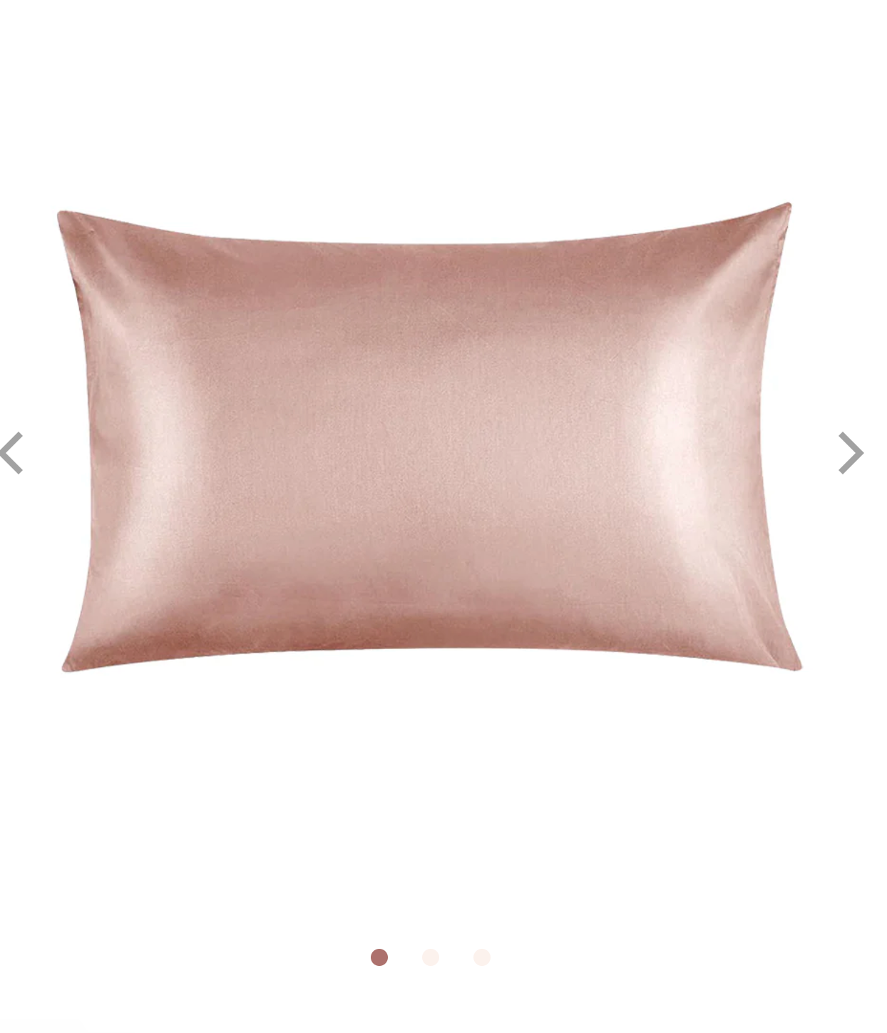 Blush Satin Pillow Case