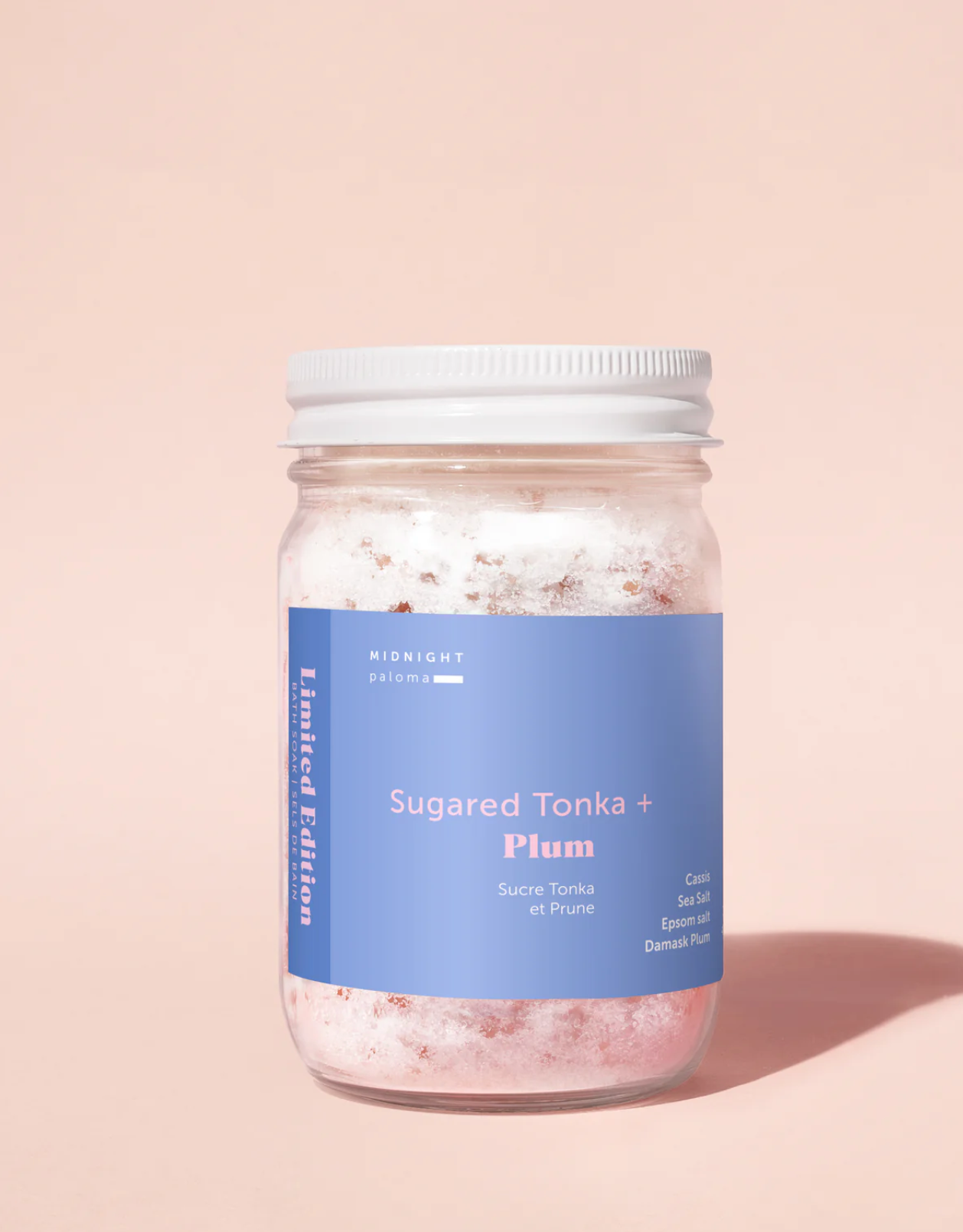 Sugared Tonka + Plum Bath Soak - 12oz