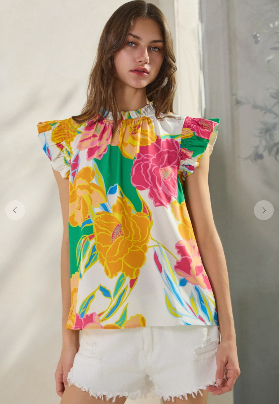 Petal Pop Floral Top