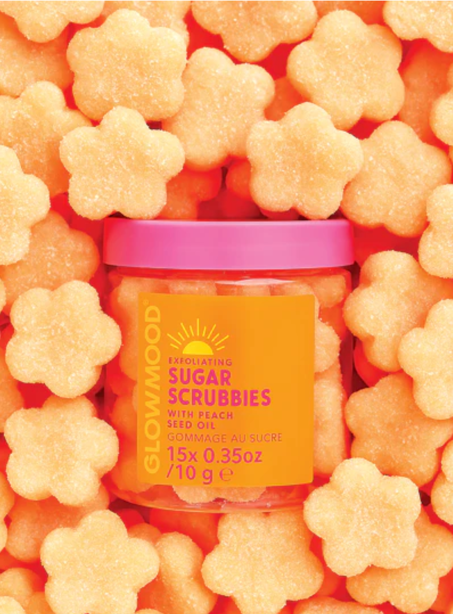 Glow Mood Day Sugar Scrubbies