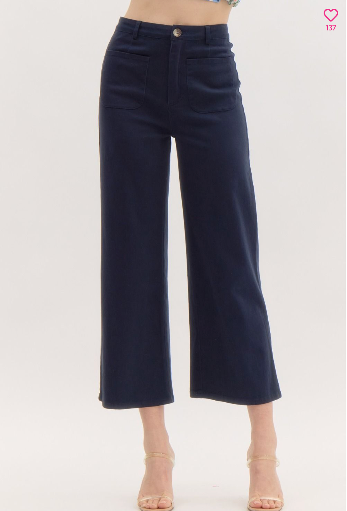 The Tatum Pants In Navy