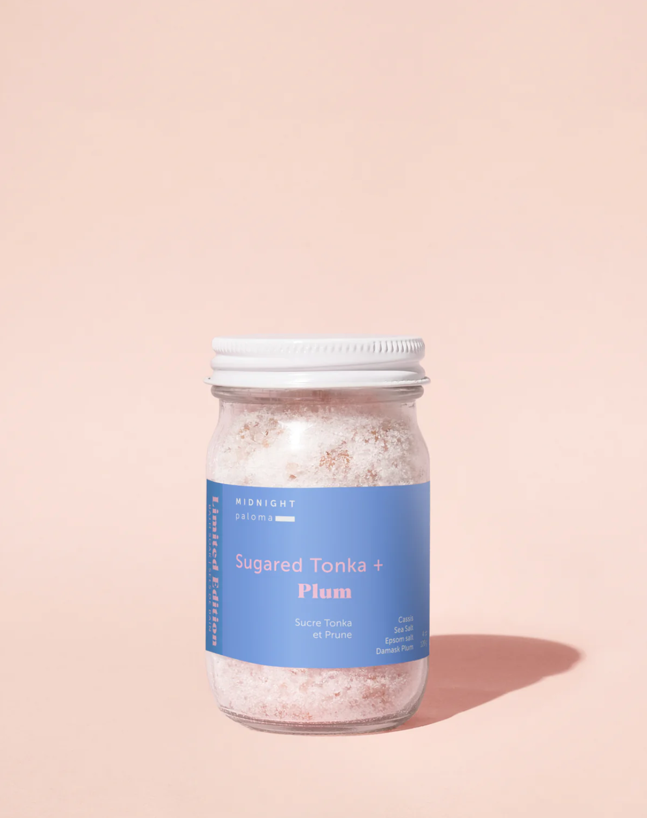 Sugared Tonka + Plum Bath Soak - 4oz