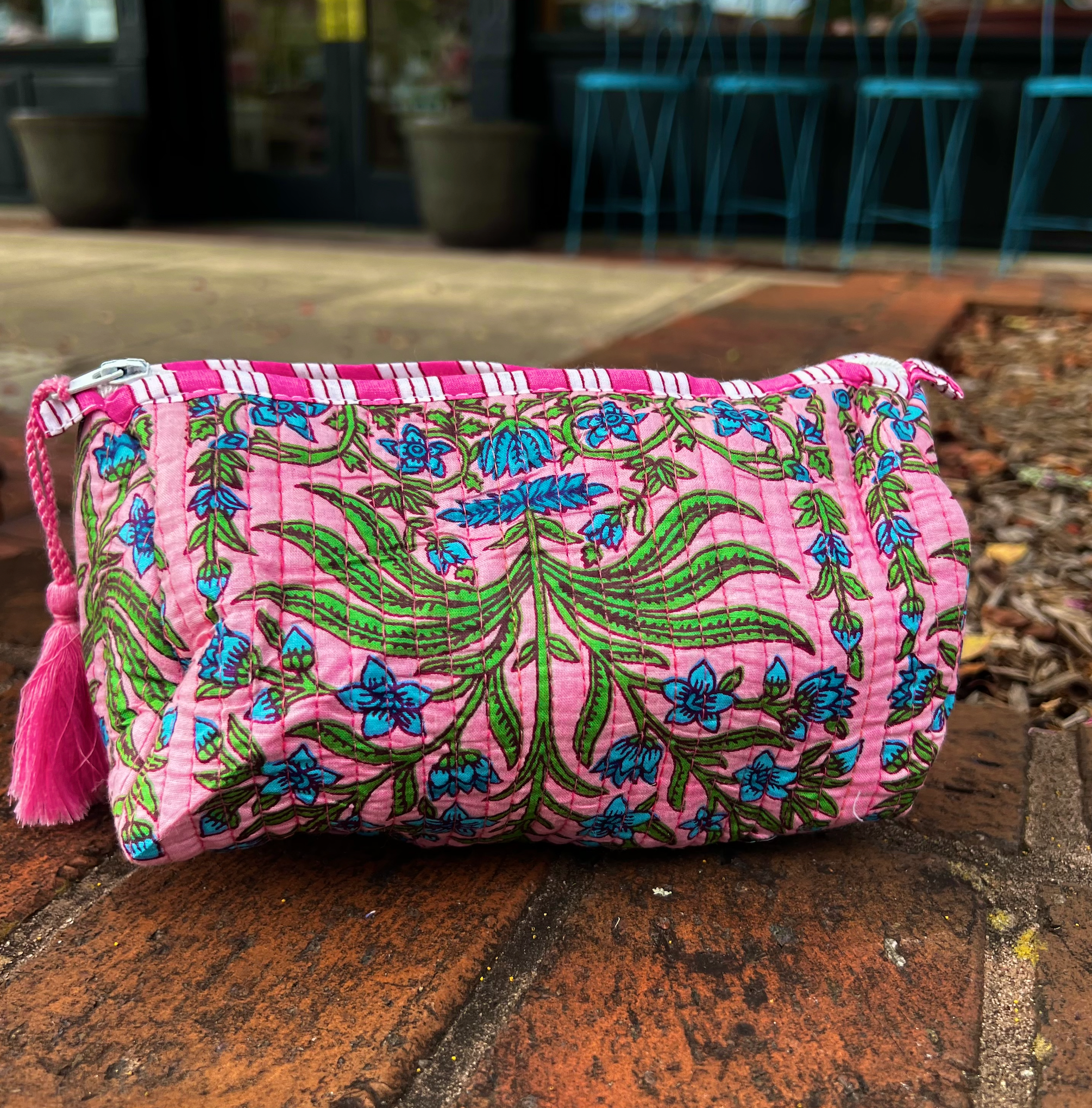Glam + Go Bag in Petal Parade