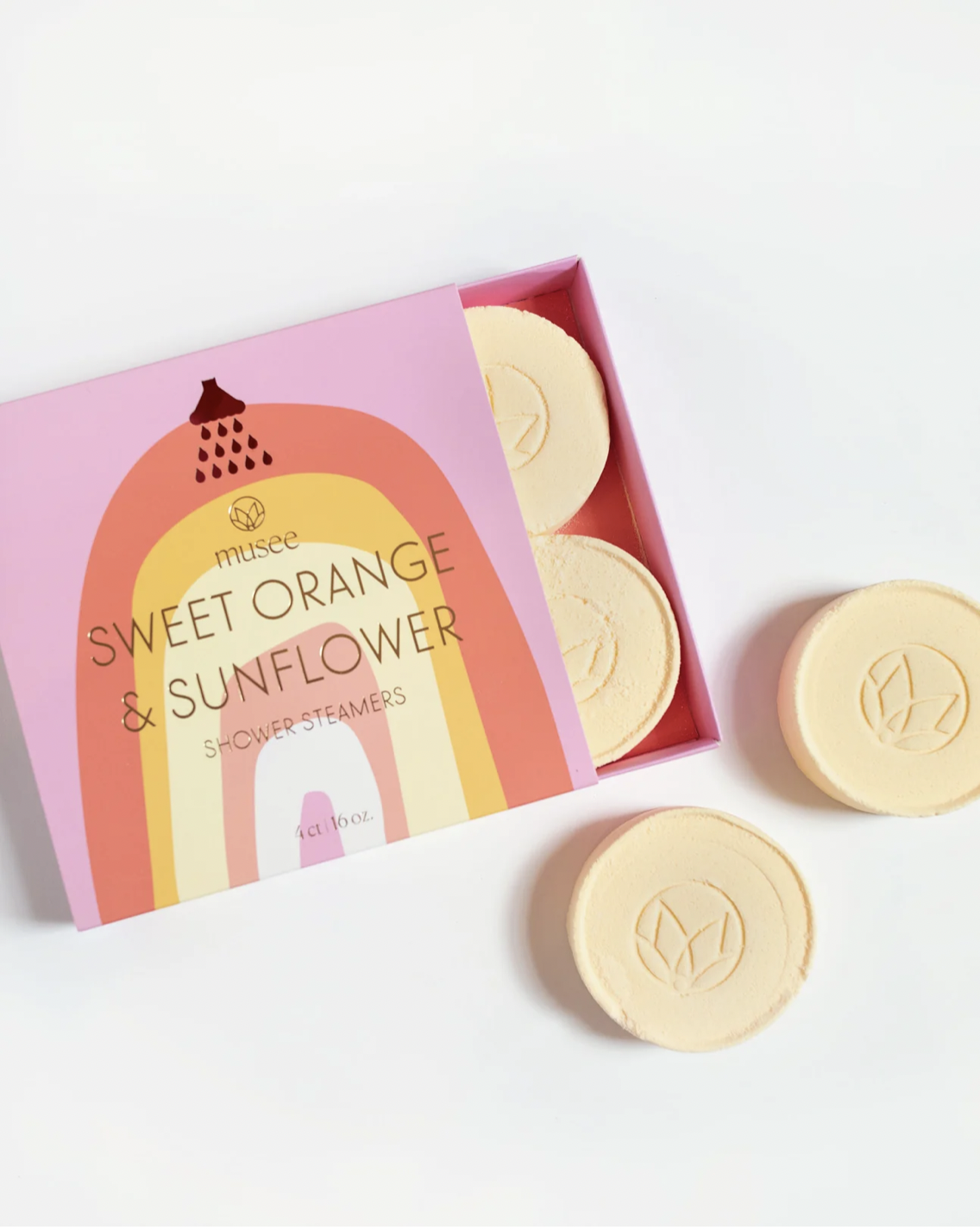 Sweet Orange and Sunflower Shower Steamer