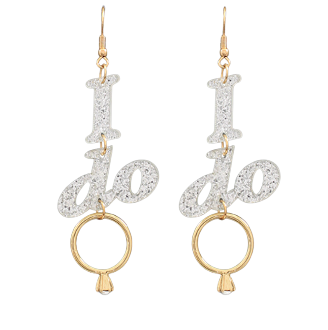 Say I Do Earrings