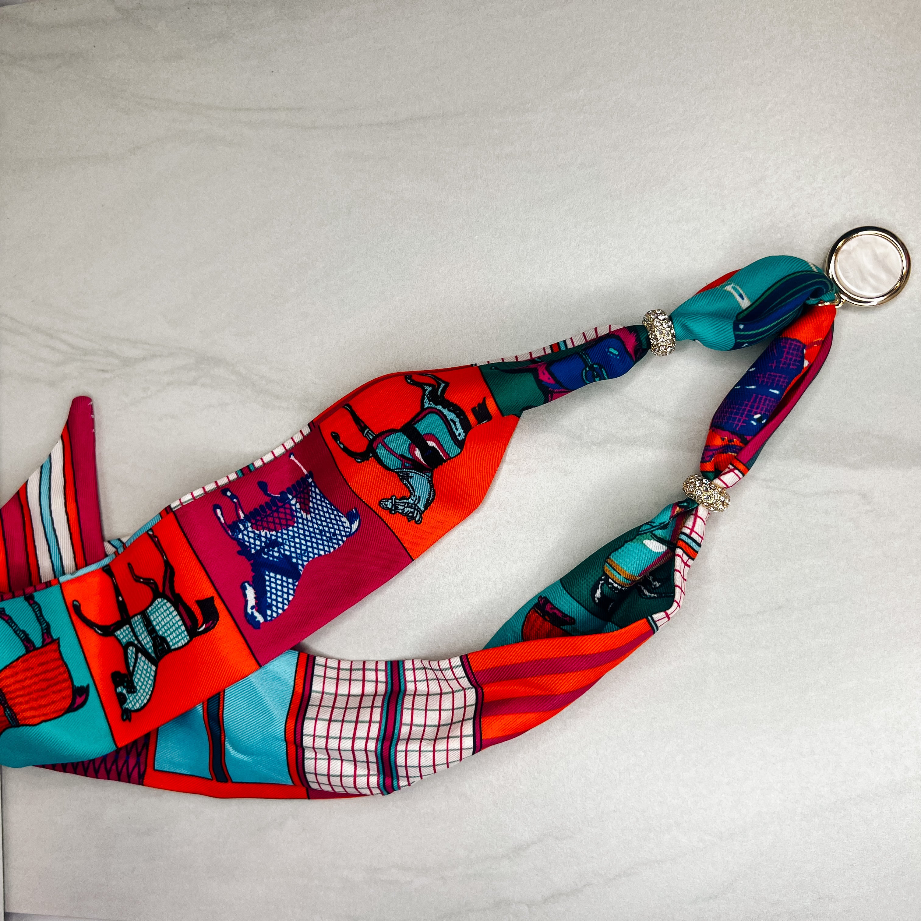 Social Hour Scarf Necklace