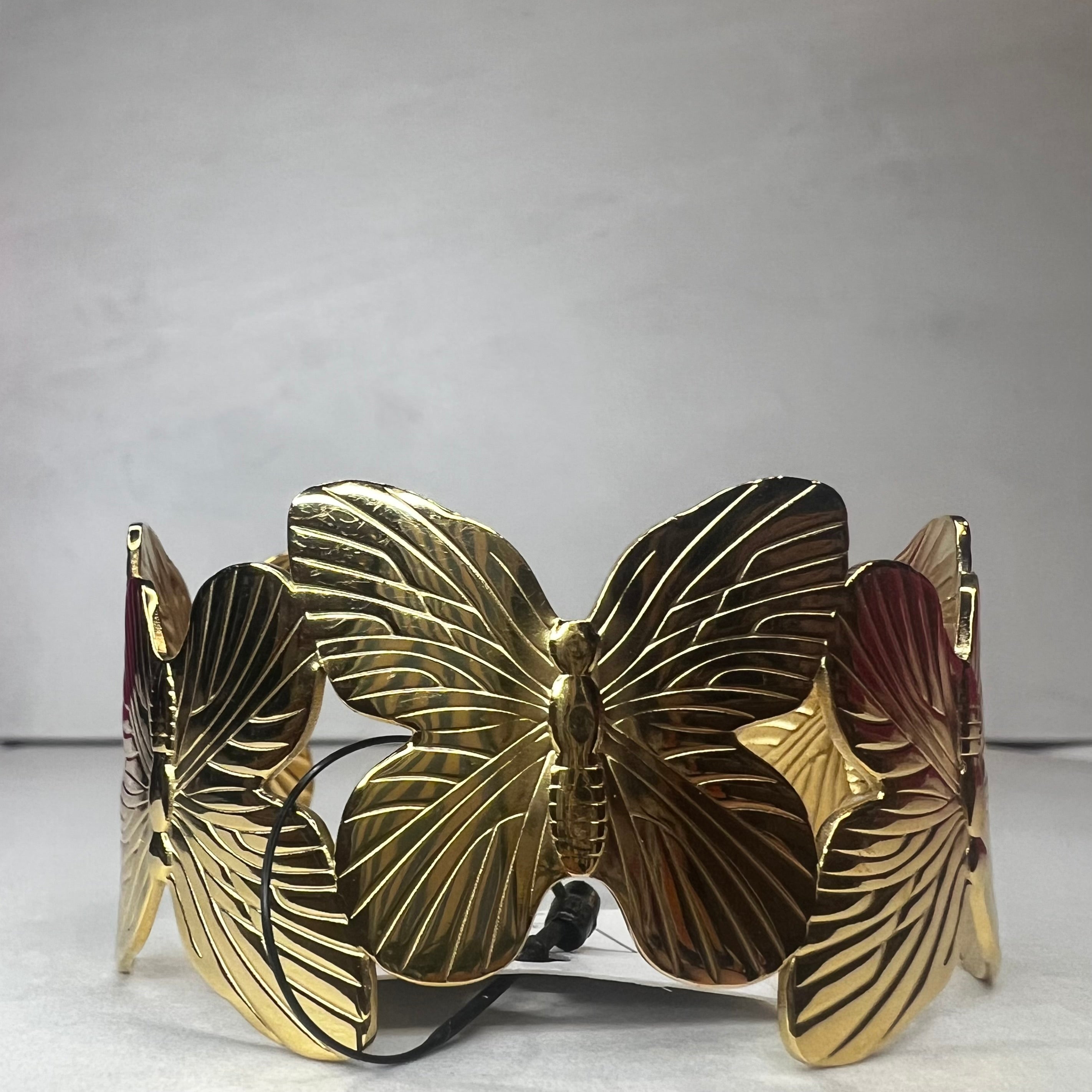 Take Me Away Gold Cuff