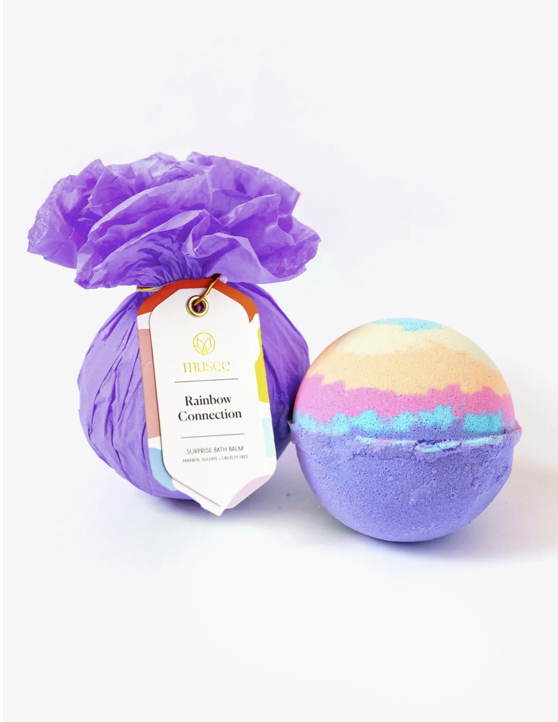 Rainbow Connection Bath Bomb