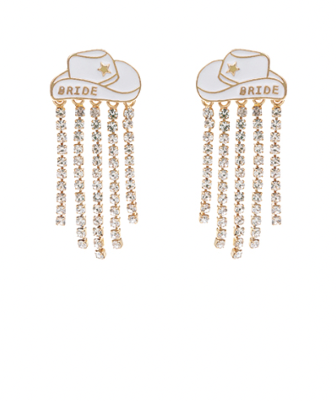 Bride's Last Rodeo Earrings