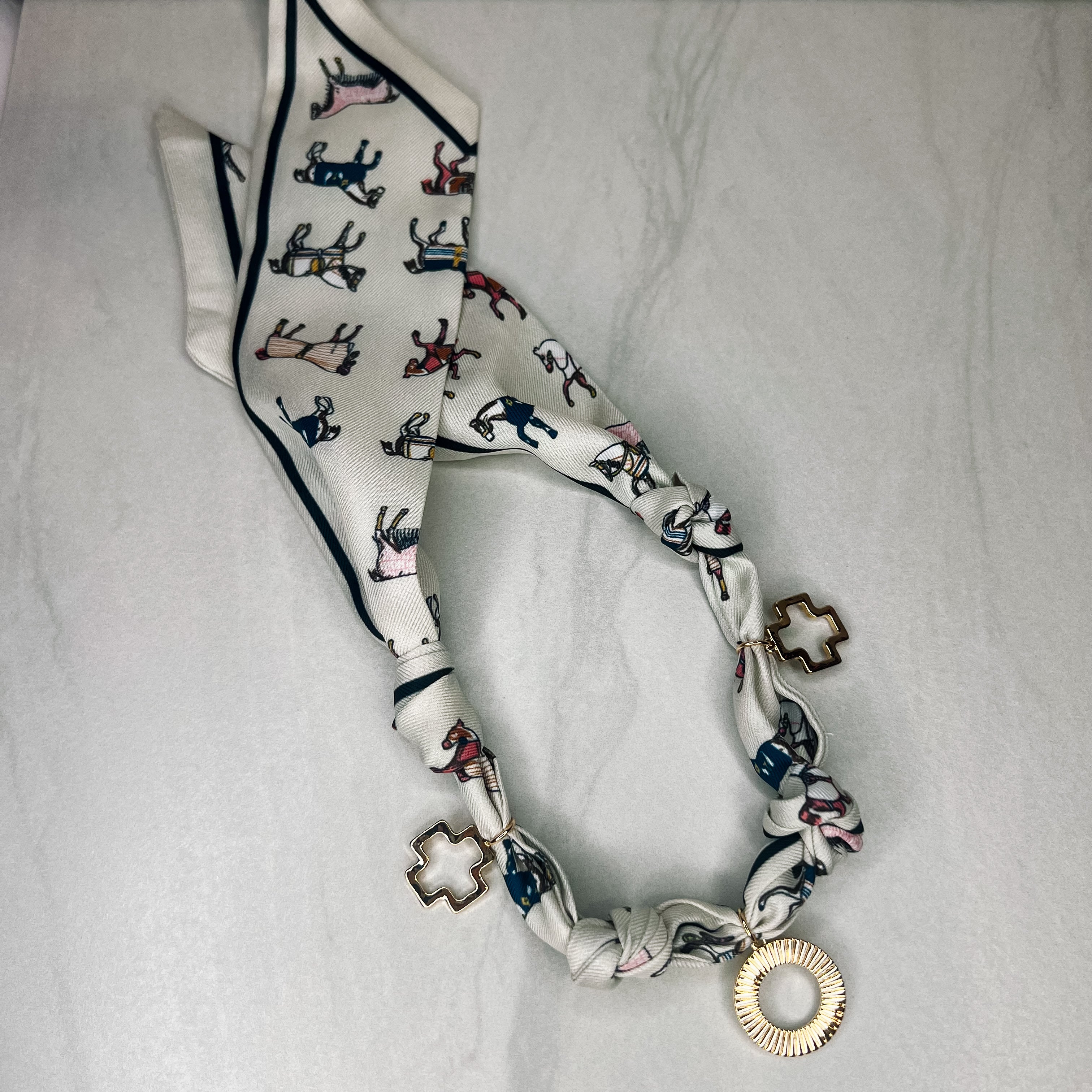 Dream Team Scarf Necklace