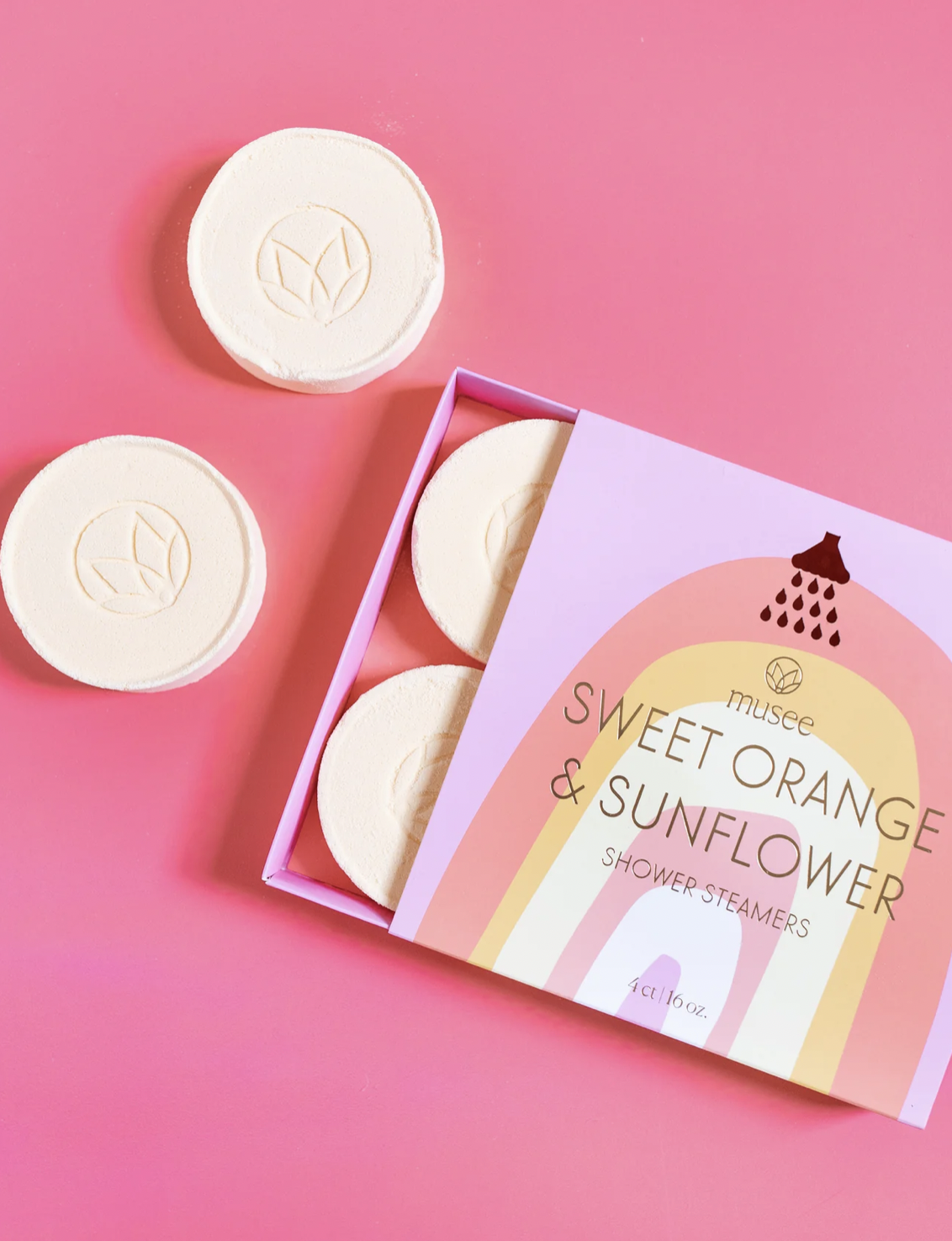 Sweet Orange and Sunflower Shower Steamer