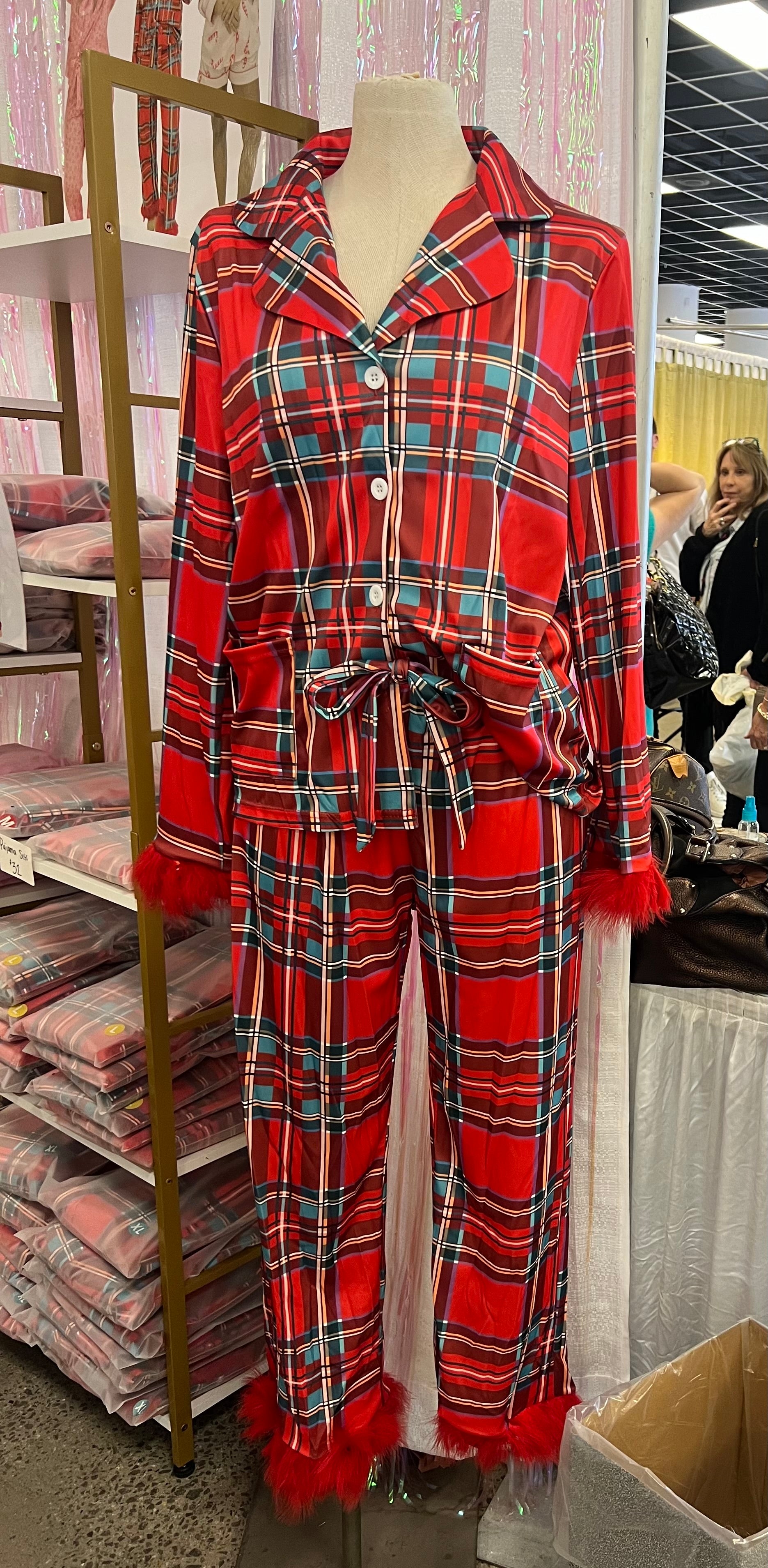 Murphy Plaid Pajama Set