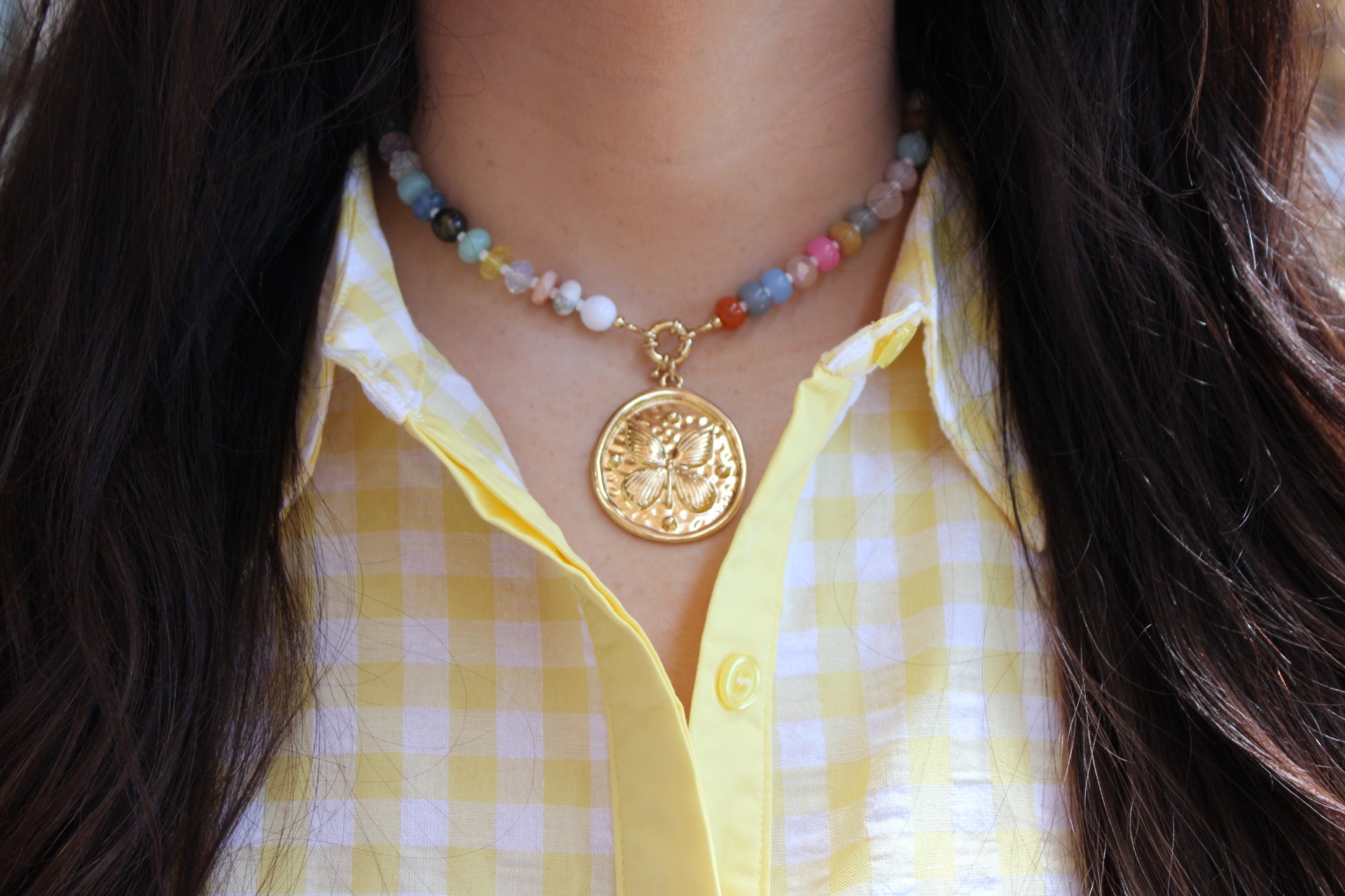 Butterfly Garden Necklace