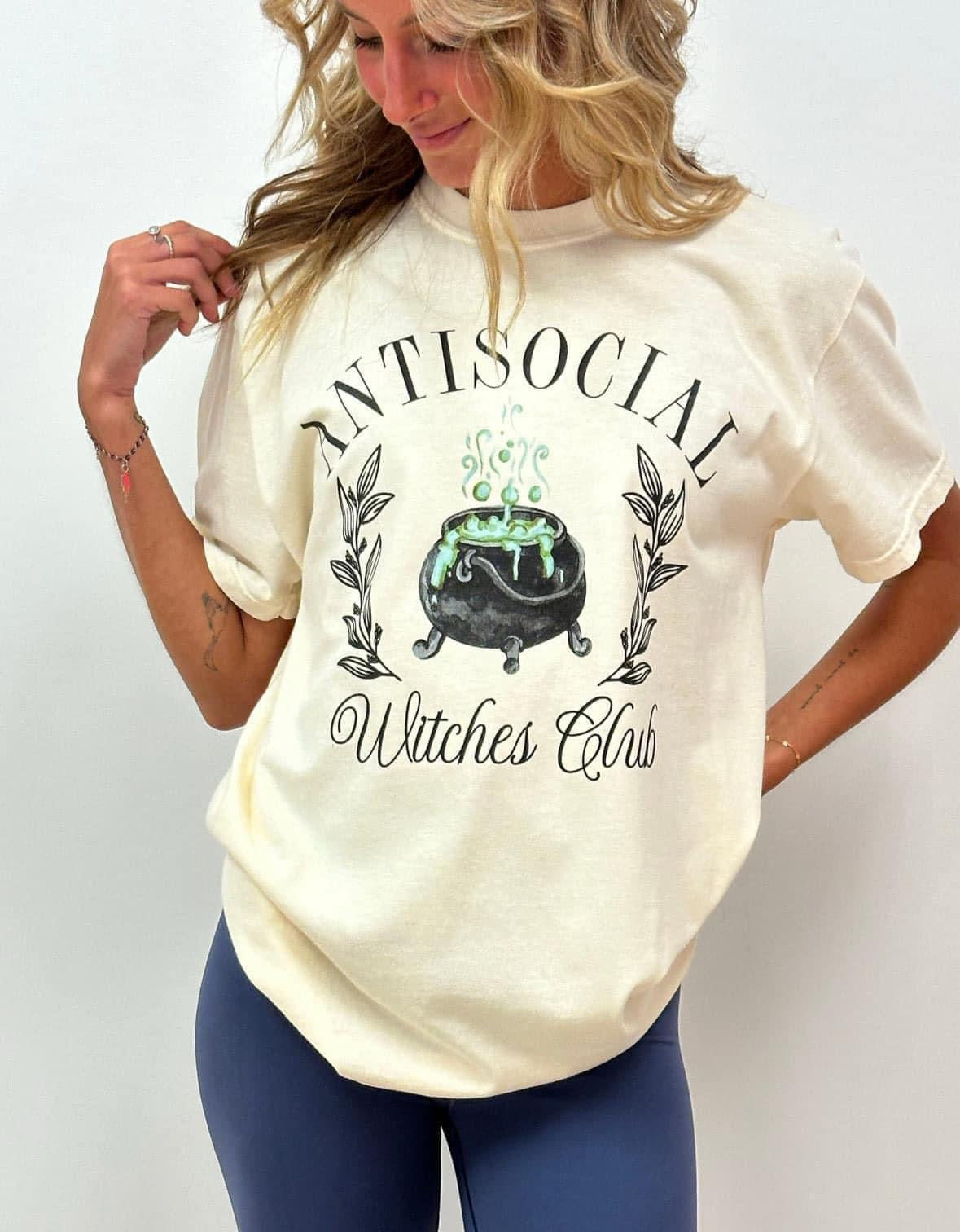 Anti Social Witches Club Tee