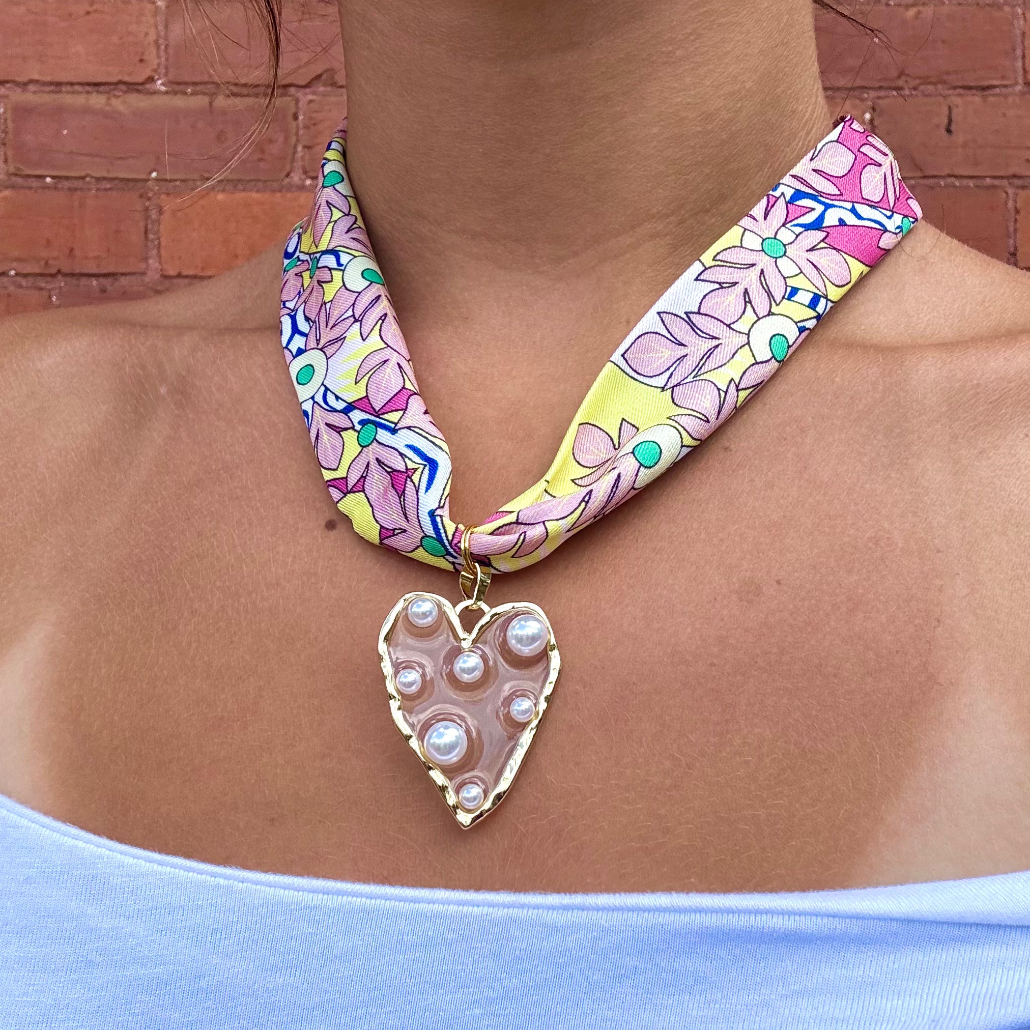 Sugar and Shine Scarf Necklace
