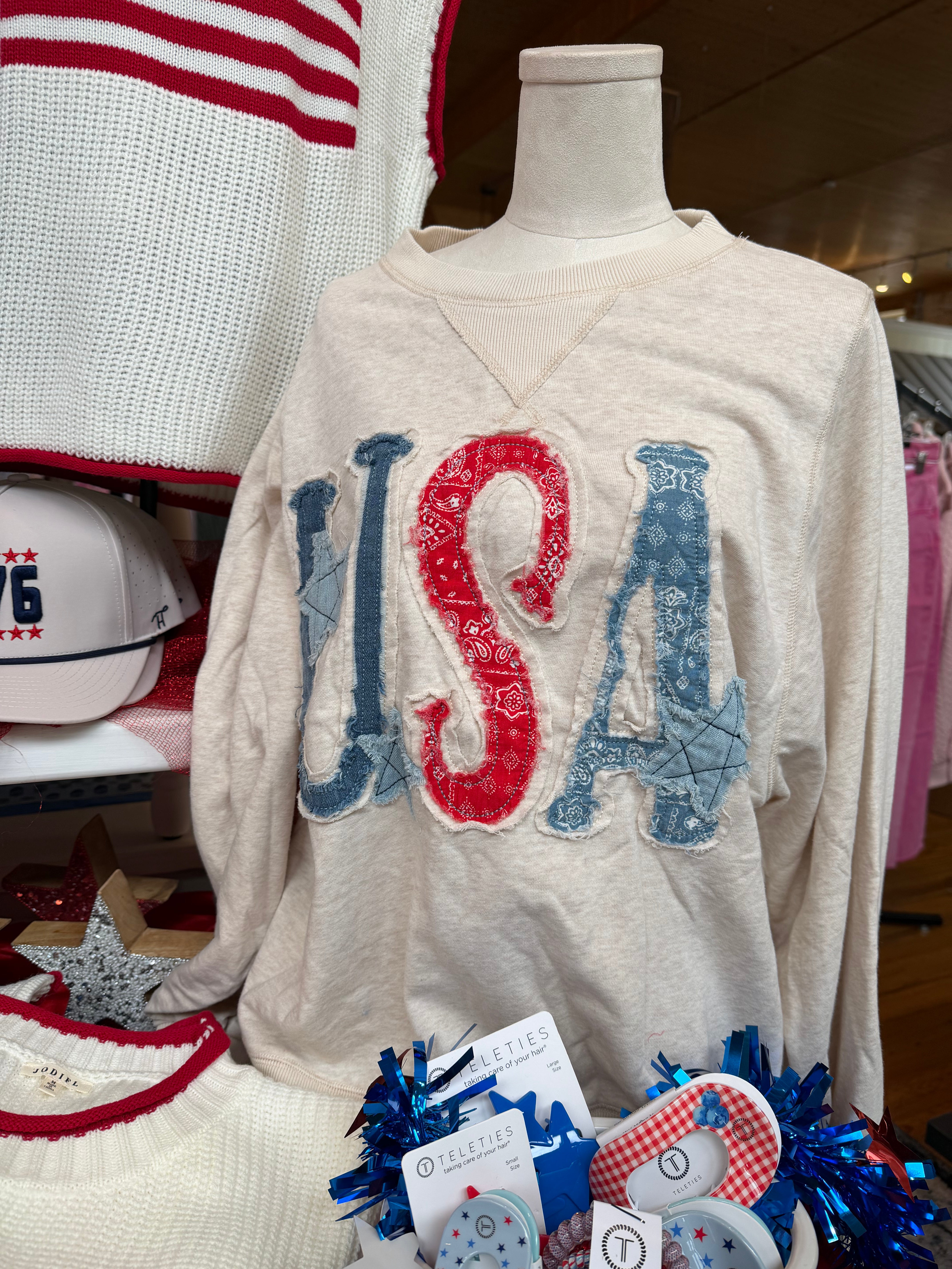 American Mood USA Pullover