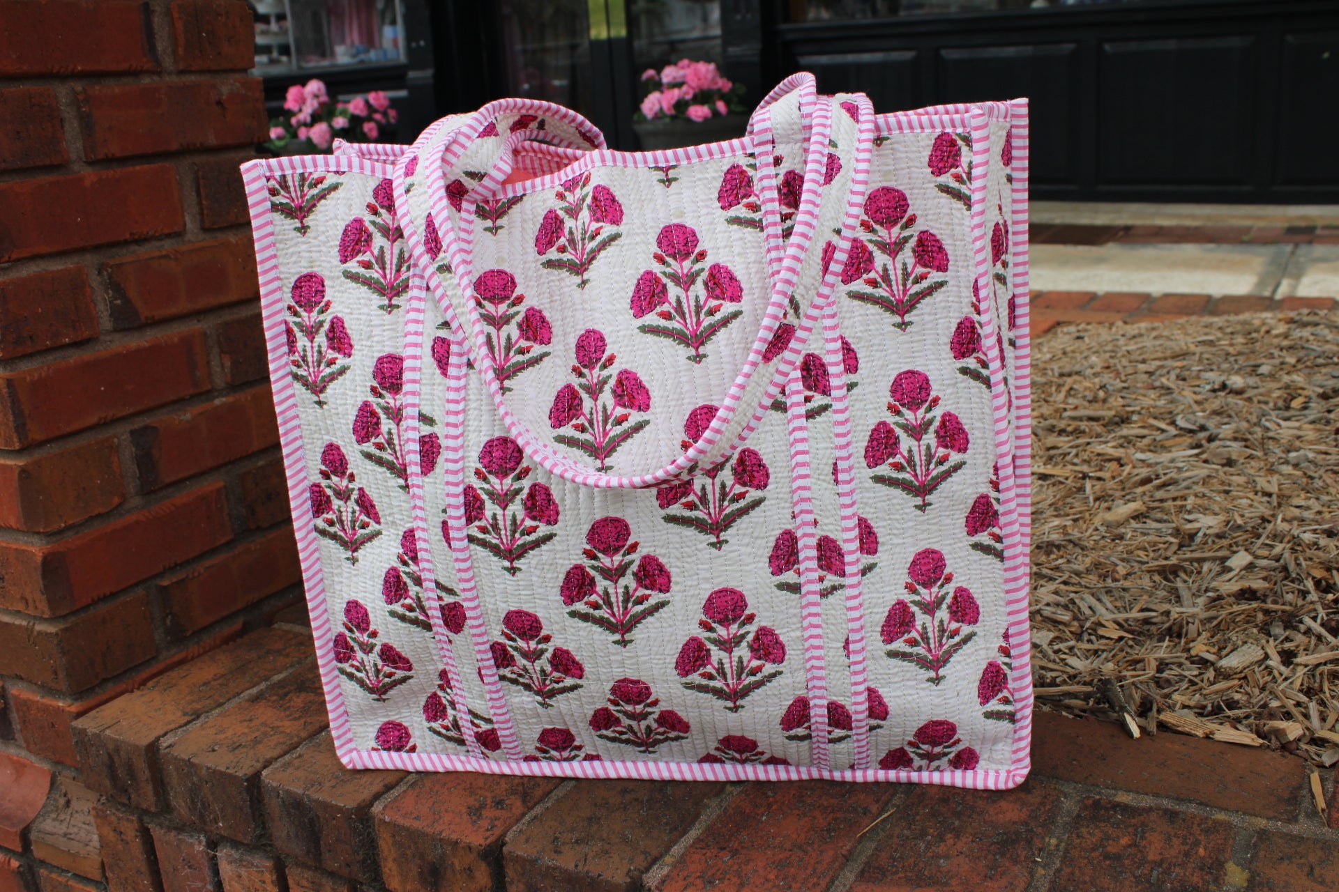 Quilted Tote In Classic Charm