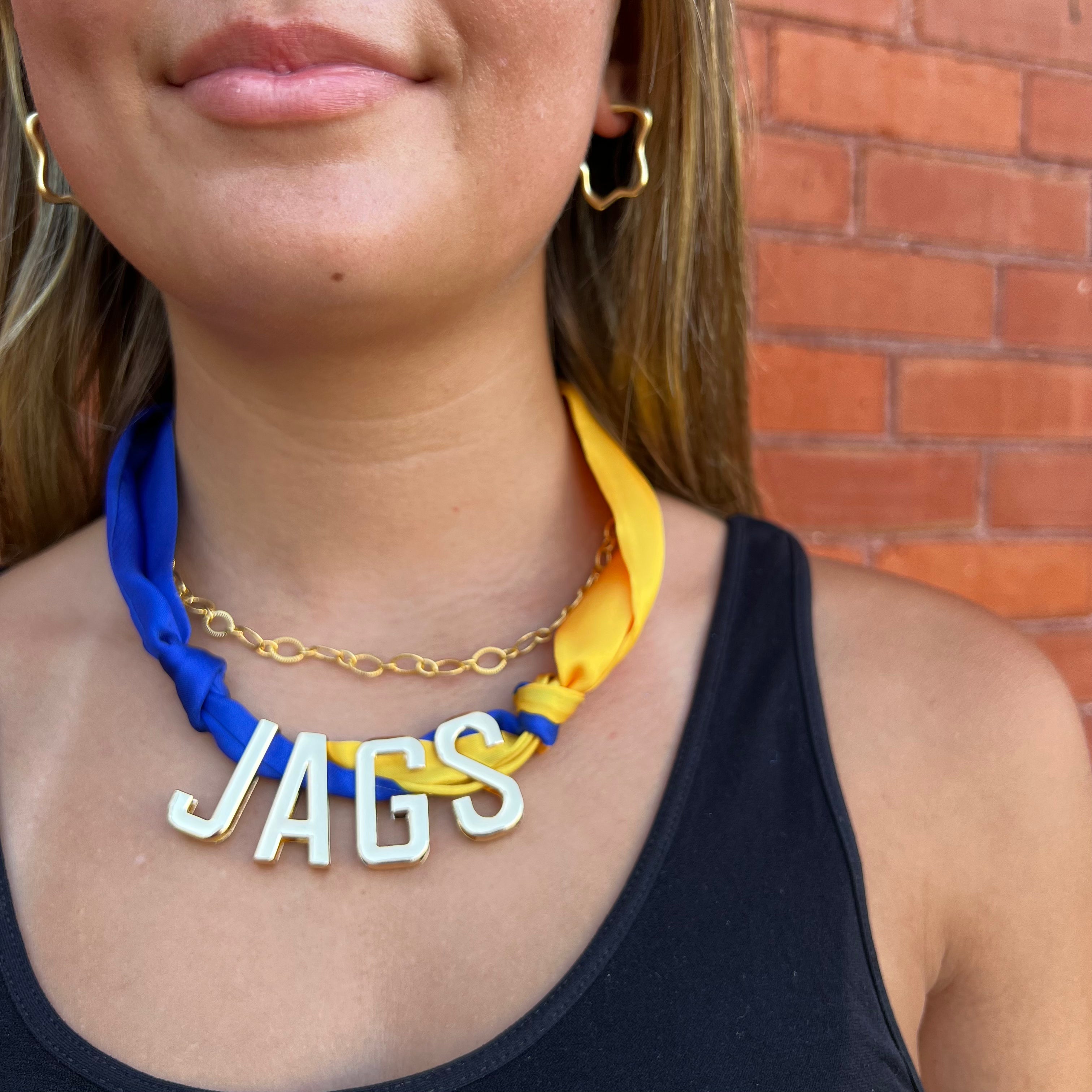 Jaguar Spirit Scarf Necklace