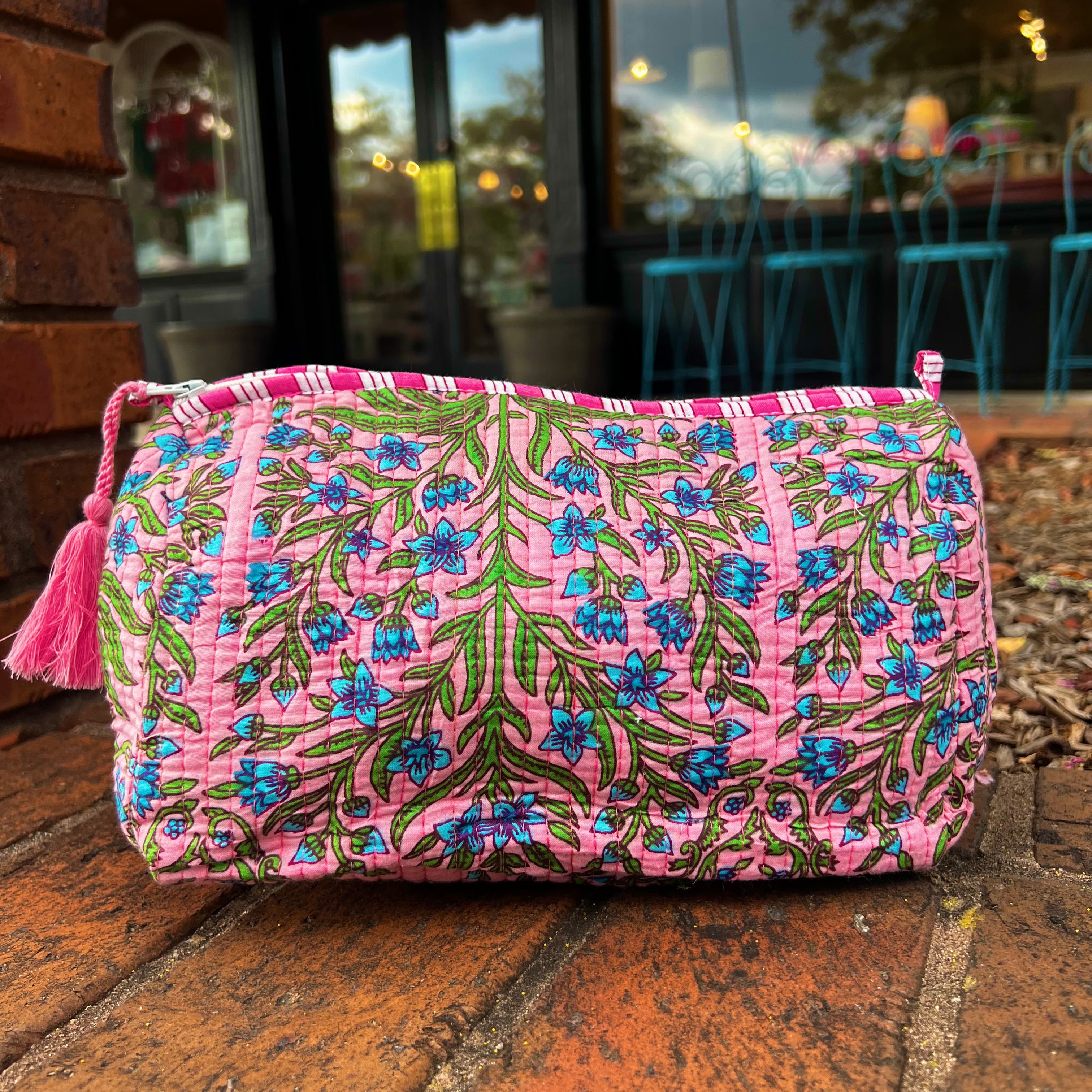 Glam + Go Bag in Petal Parade