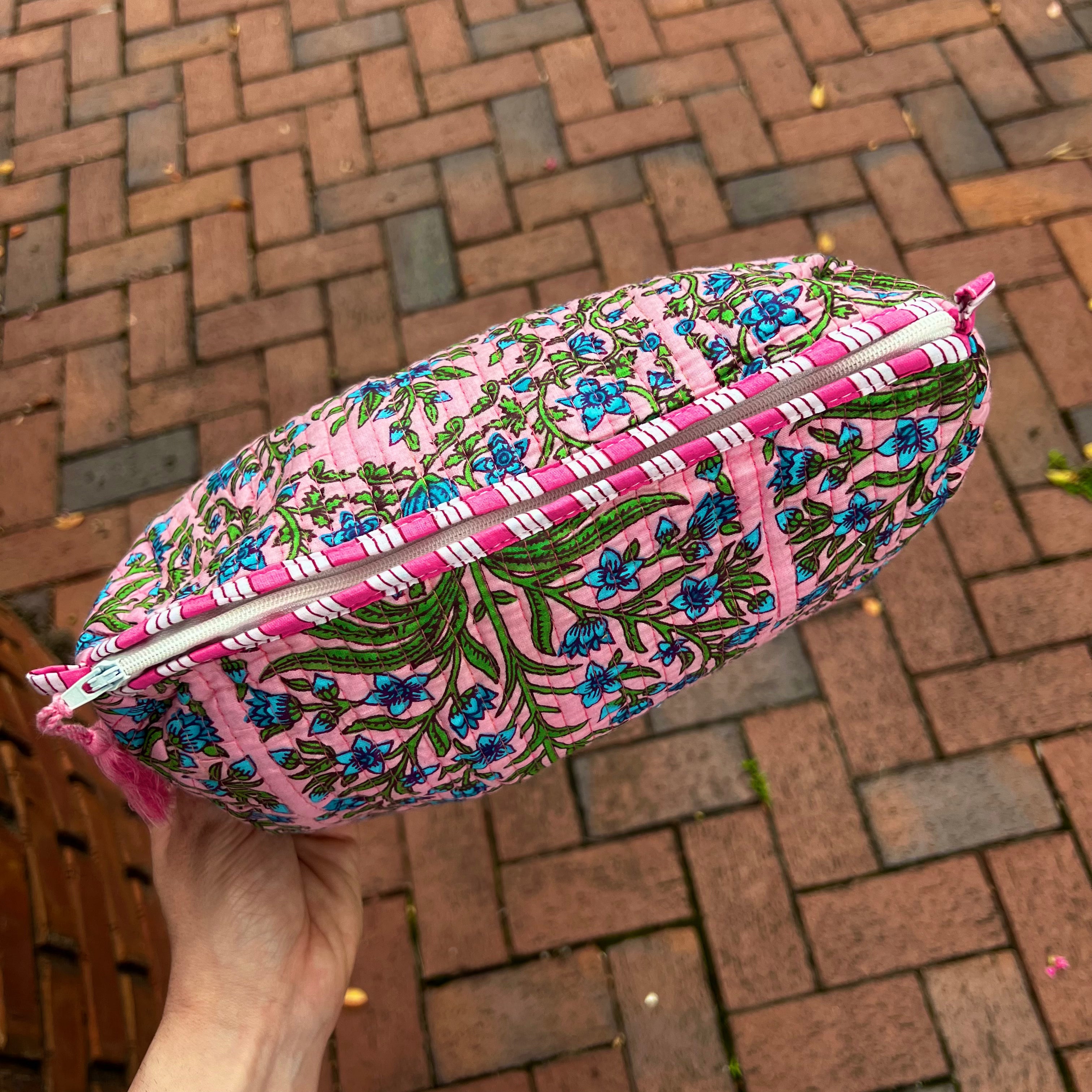 Glam + Go Bag in Petal Parade