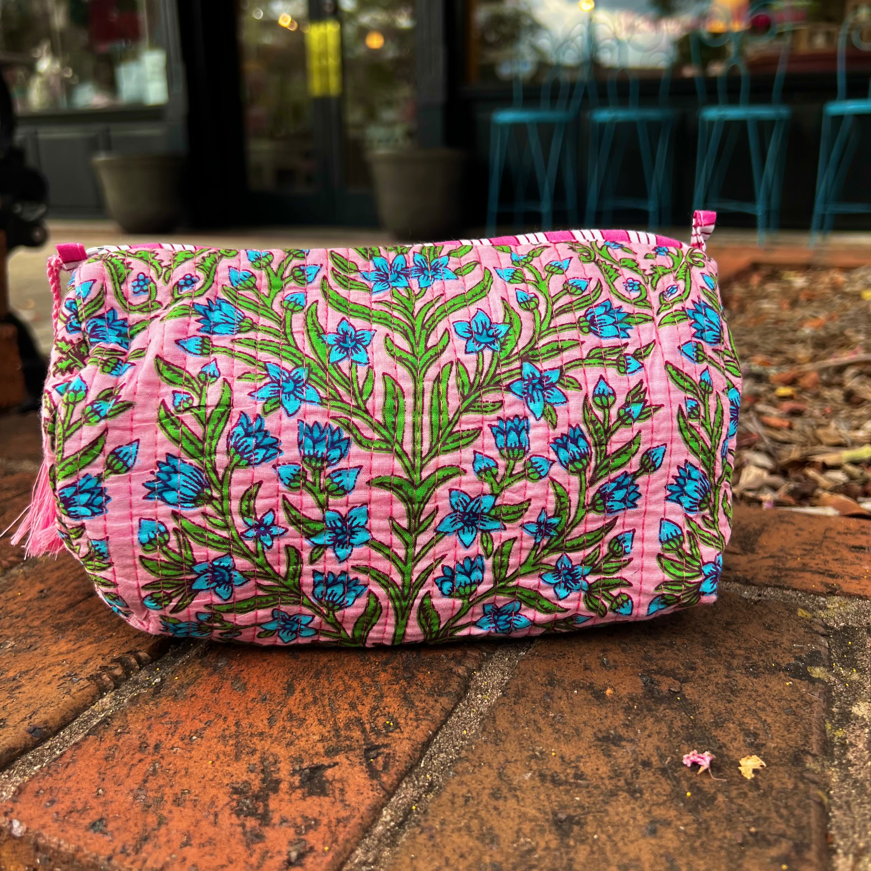 Glam + Go Bag in Petal Parade