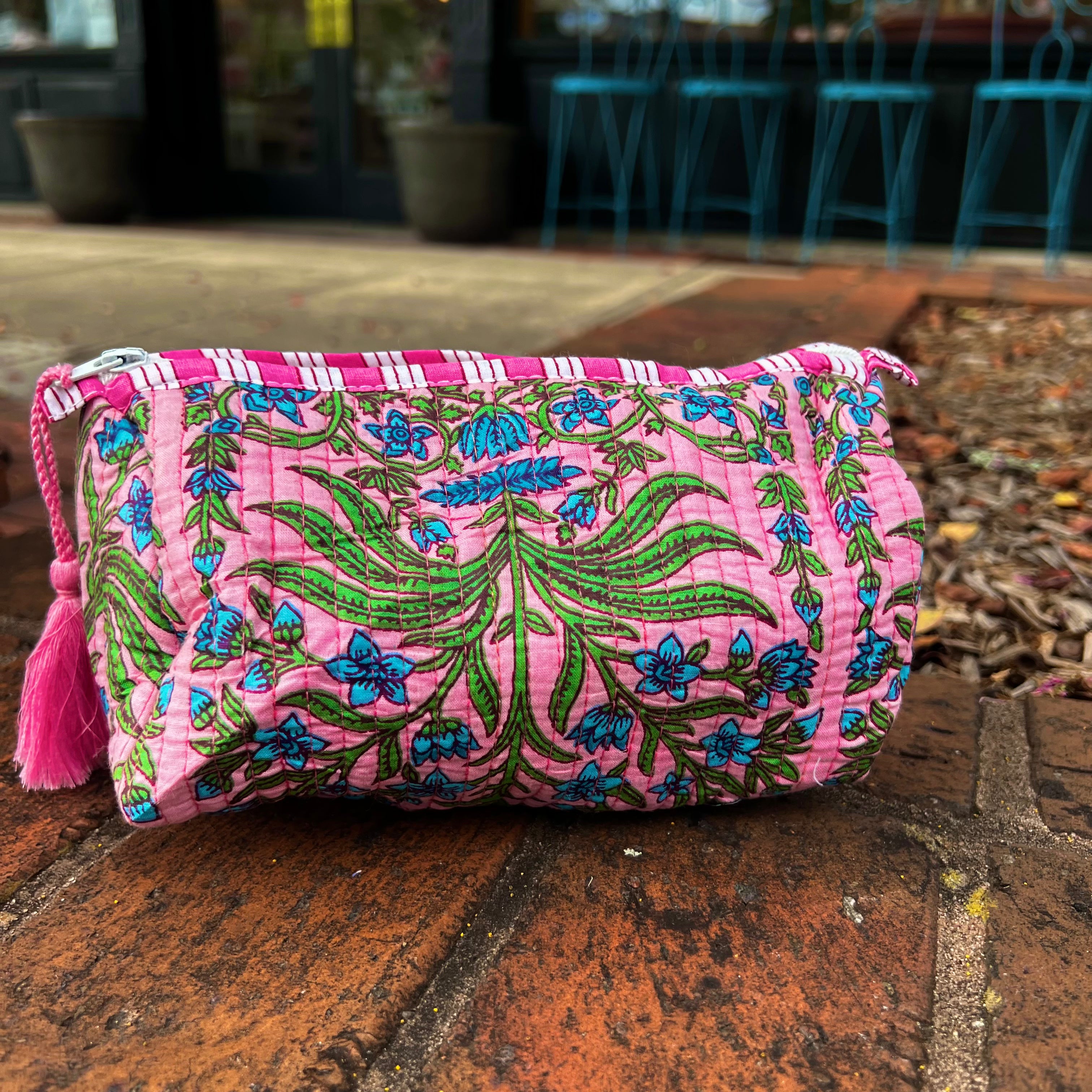 Glam + Go Bag in Petal Parade