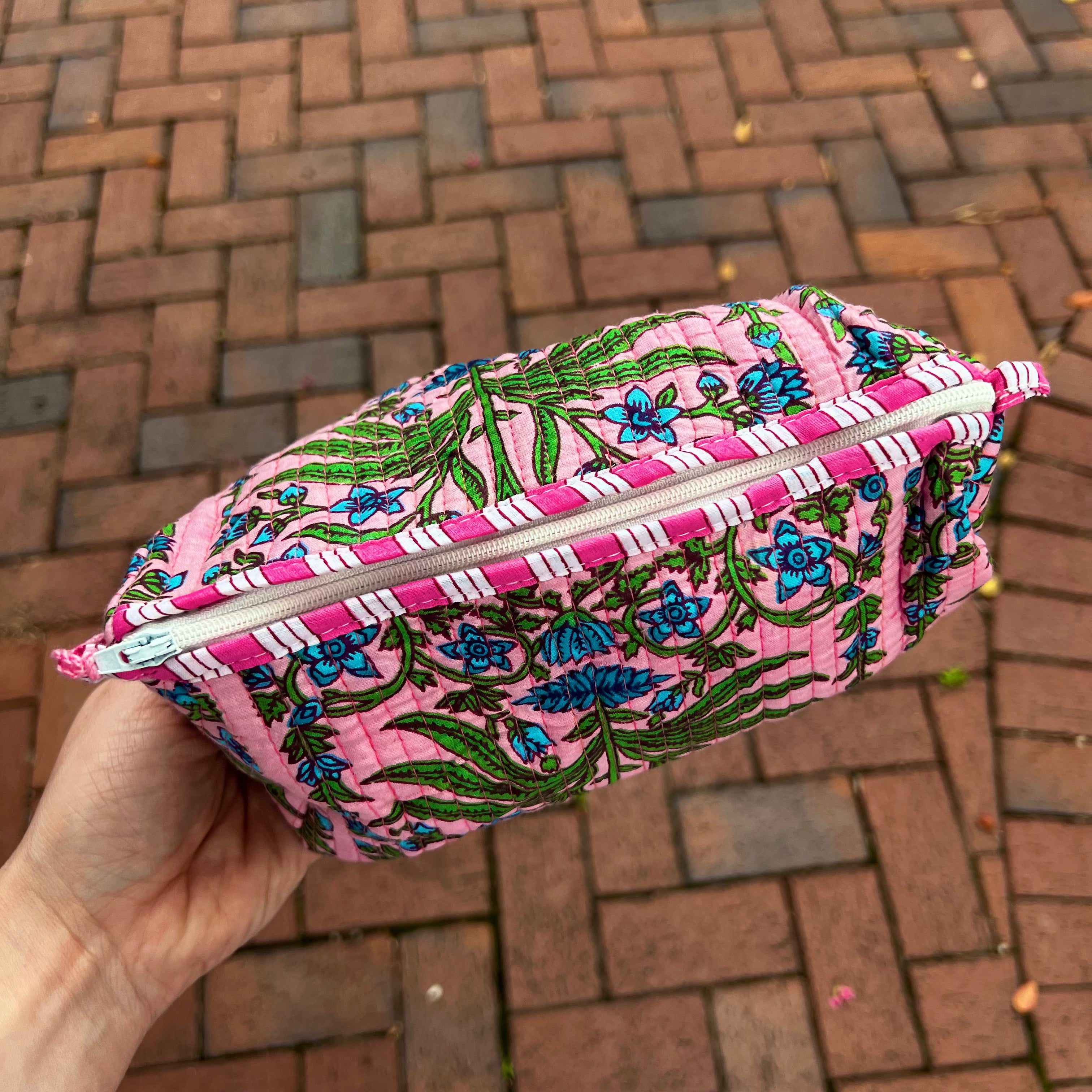 Glam + Go Bag in Petal Parade