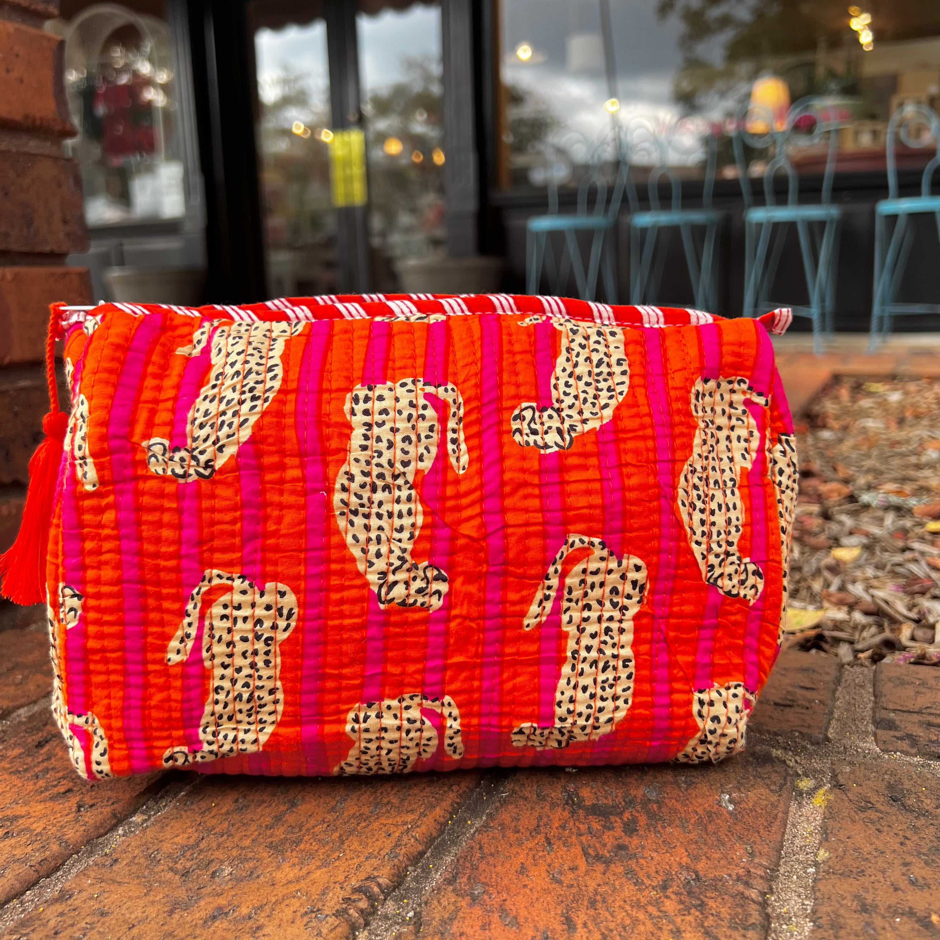 Glam + Go Bag in Citrus Safari