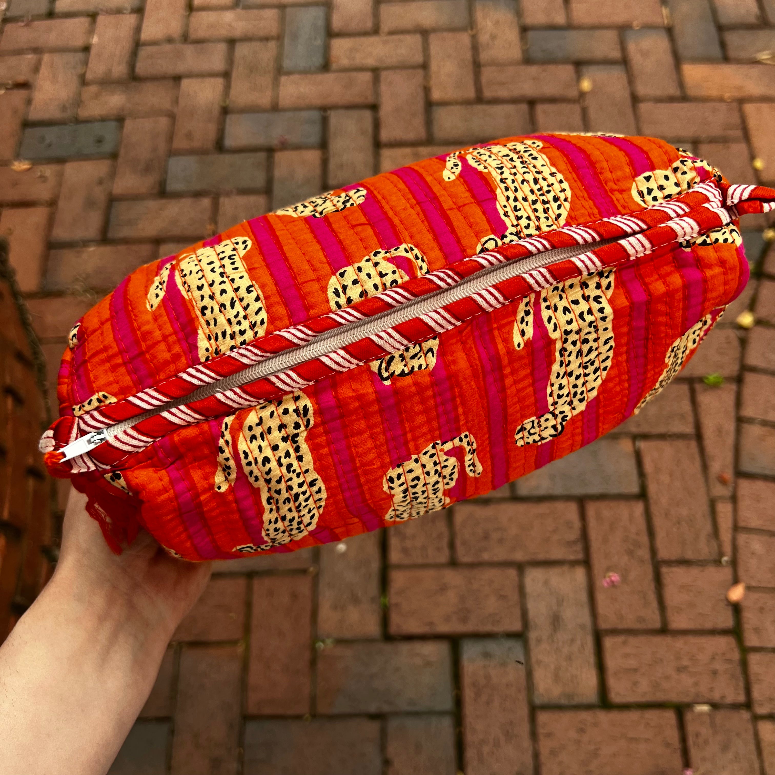 Glam + Go Bag in Citrus Safari