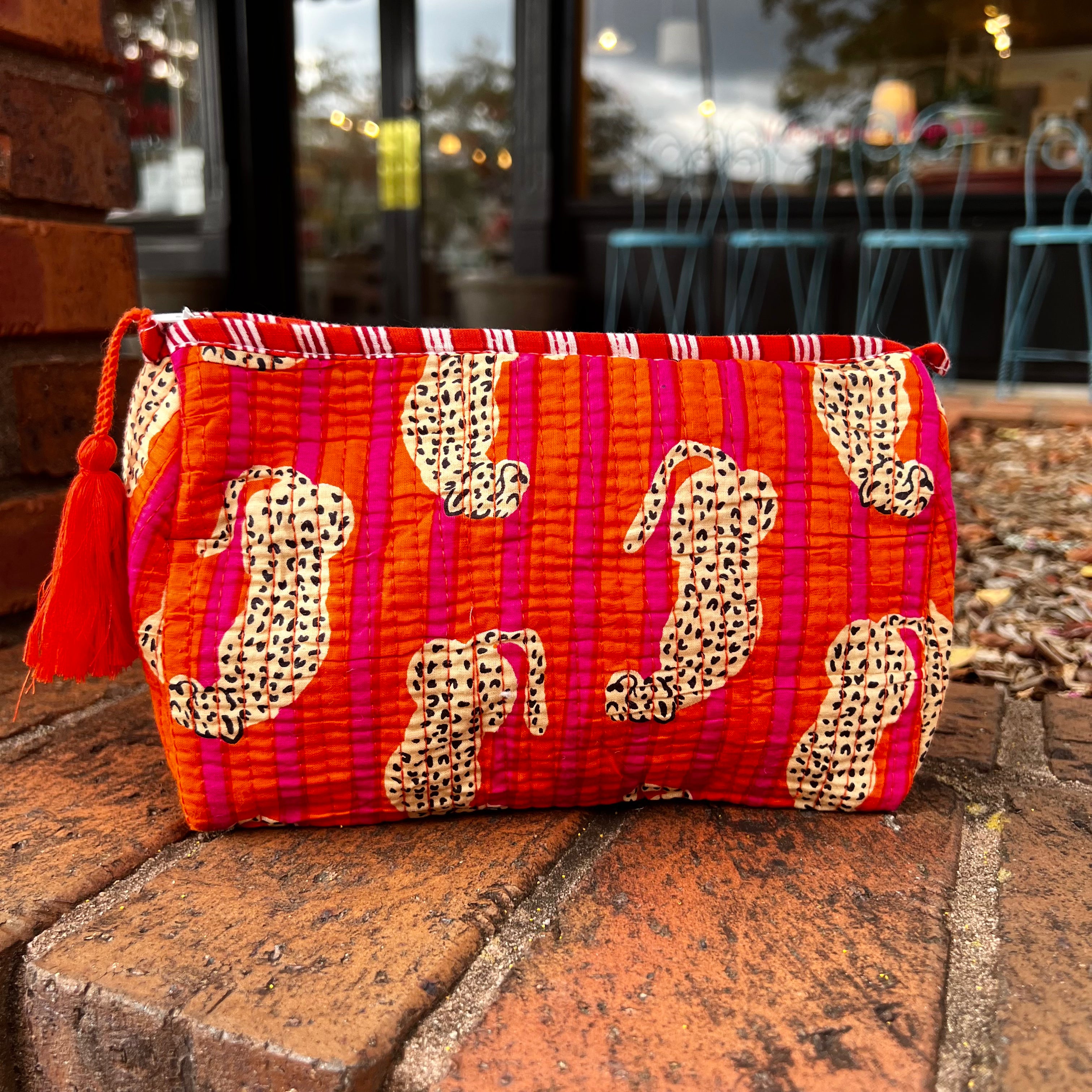 Glam + Go Bag in Citrus Safari