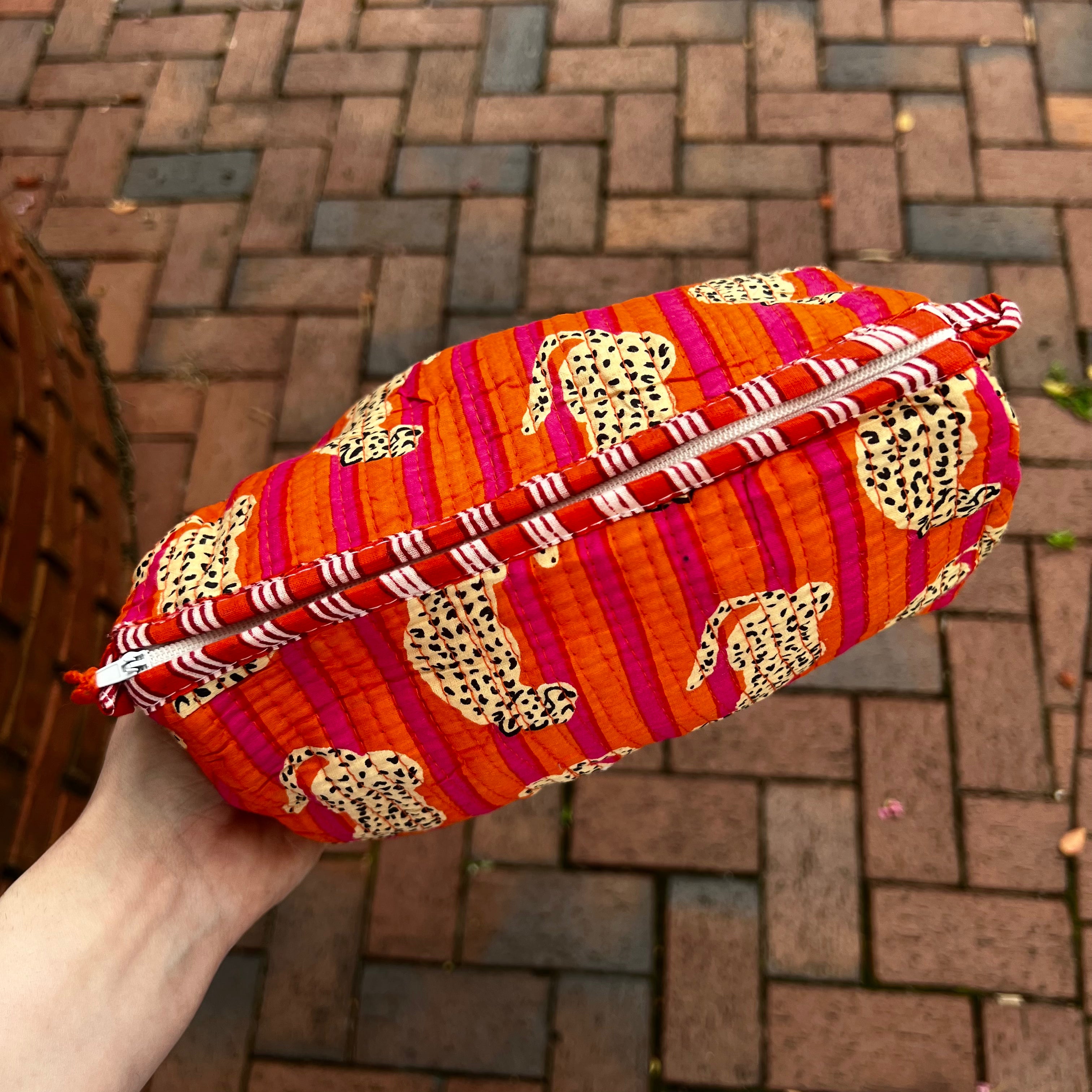 Glam + Go Bag in Citrus Safari