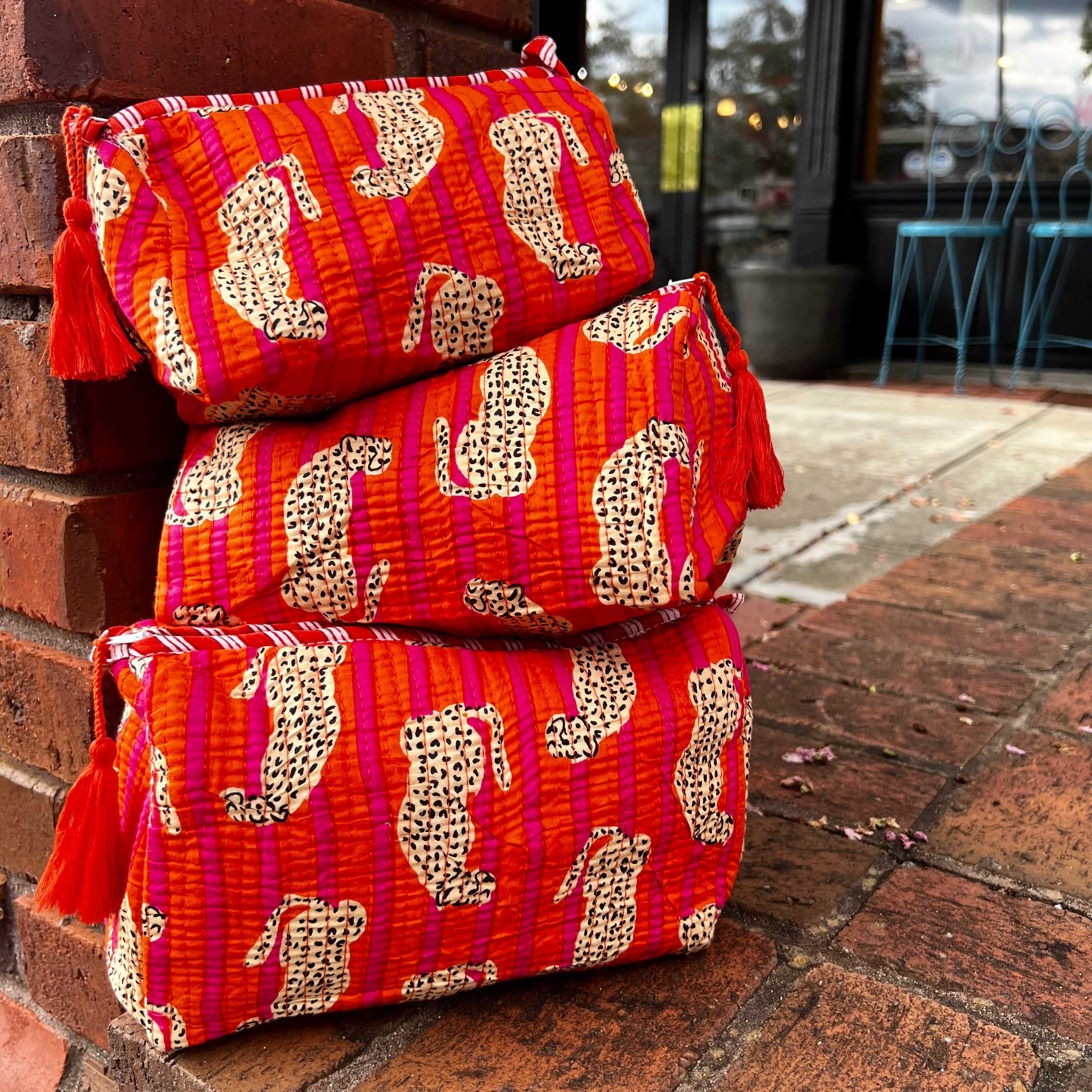 Glam + Go Bag in Citrus Safari