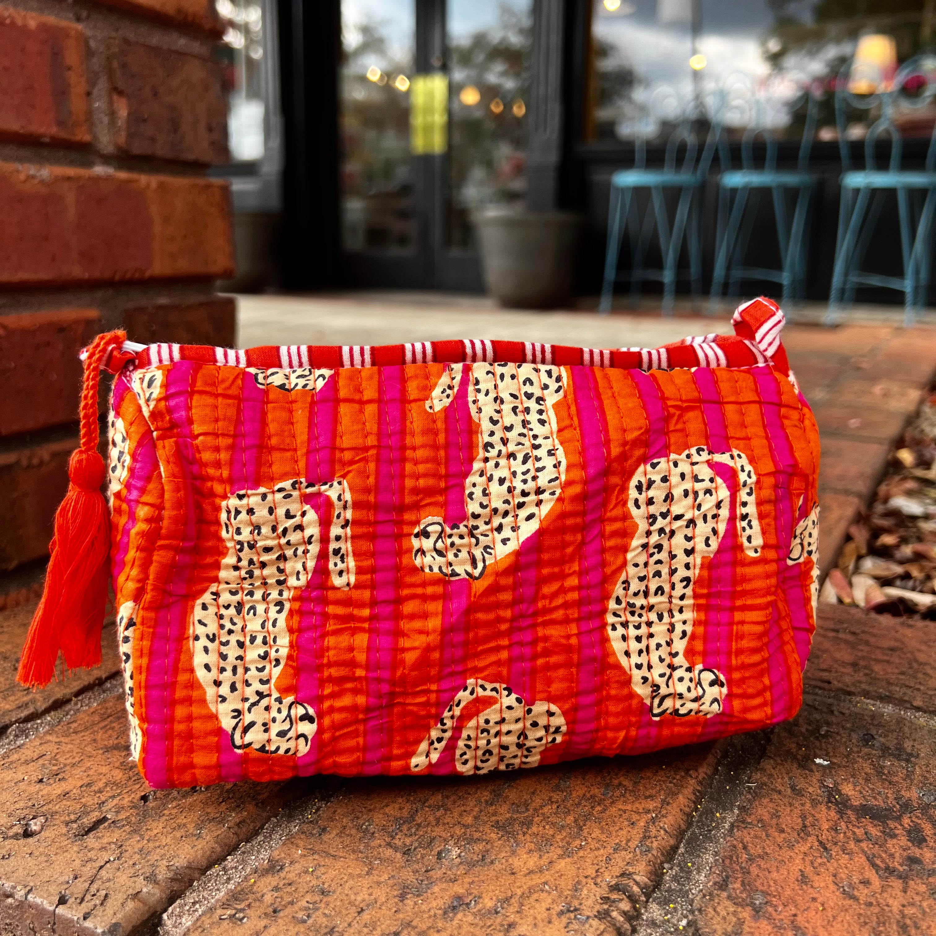 Glam + Go Bag in Citrus Safari