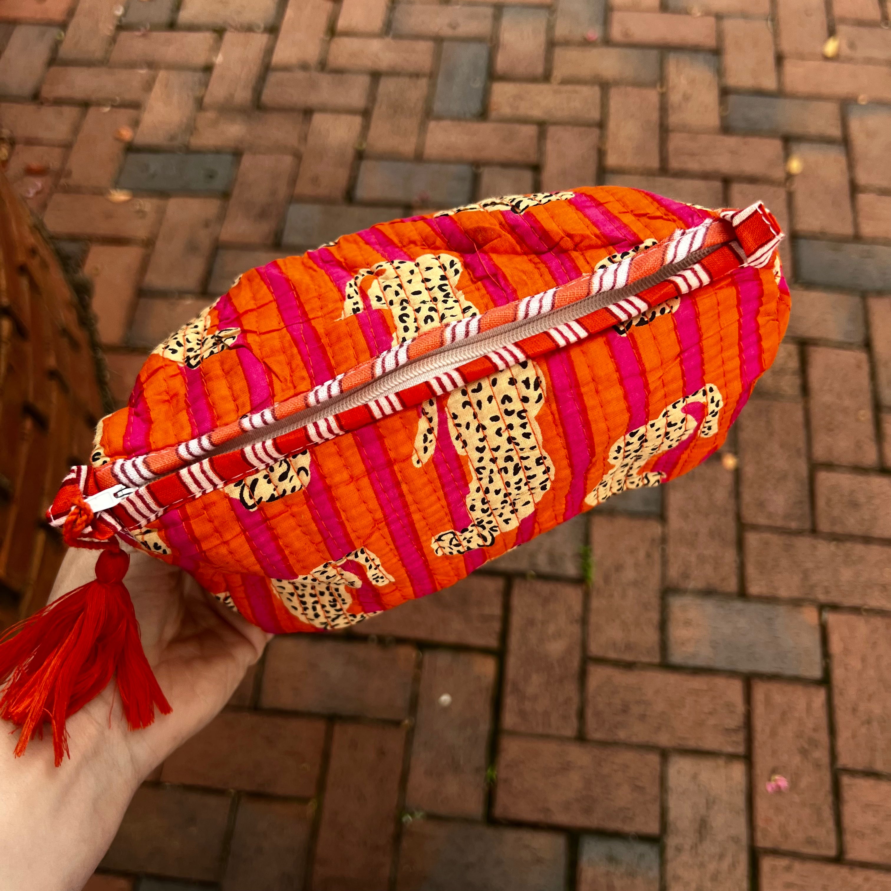 Glam + Go Bag in Citrus Safari