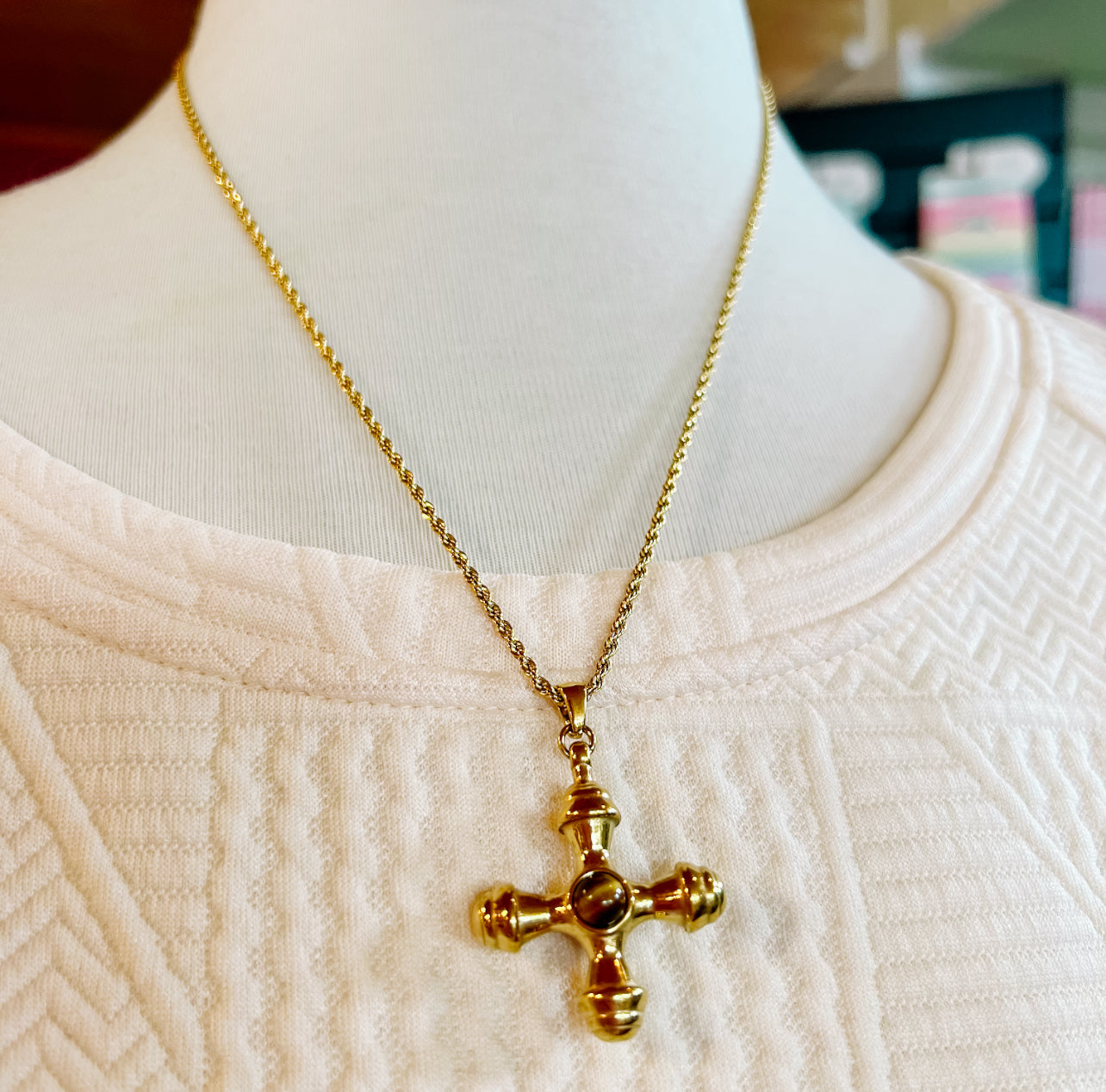 Cross My Heart Necklace