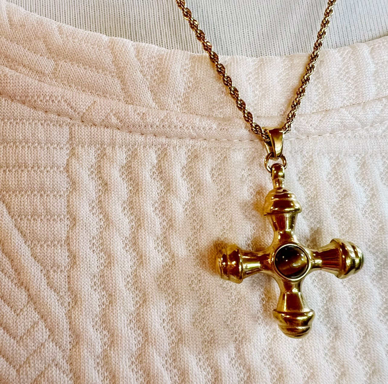 Cross My Heart Necklace