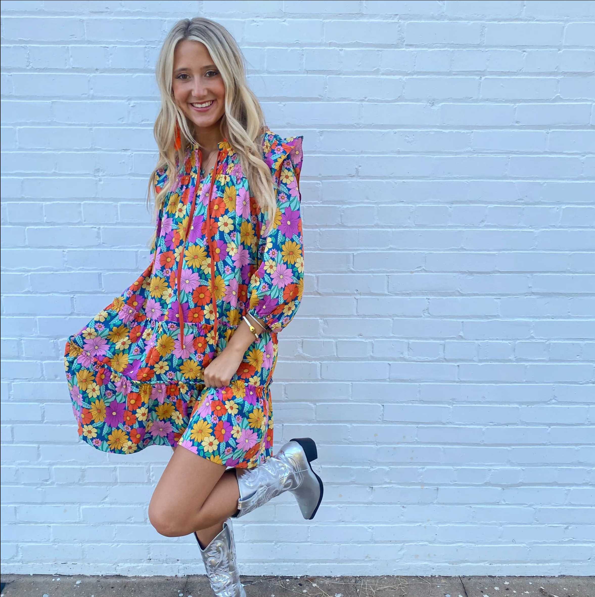 Reid Floral Dress