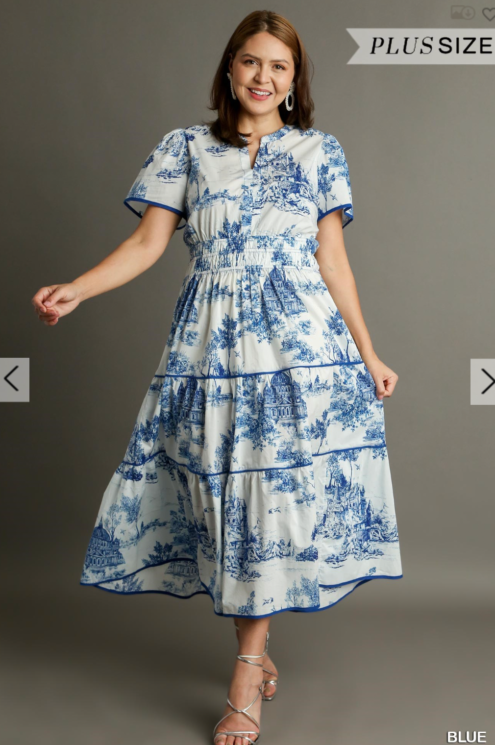 Mason Toile Dress - Plus