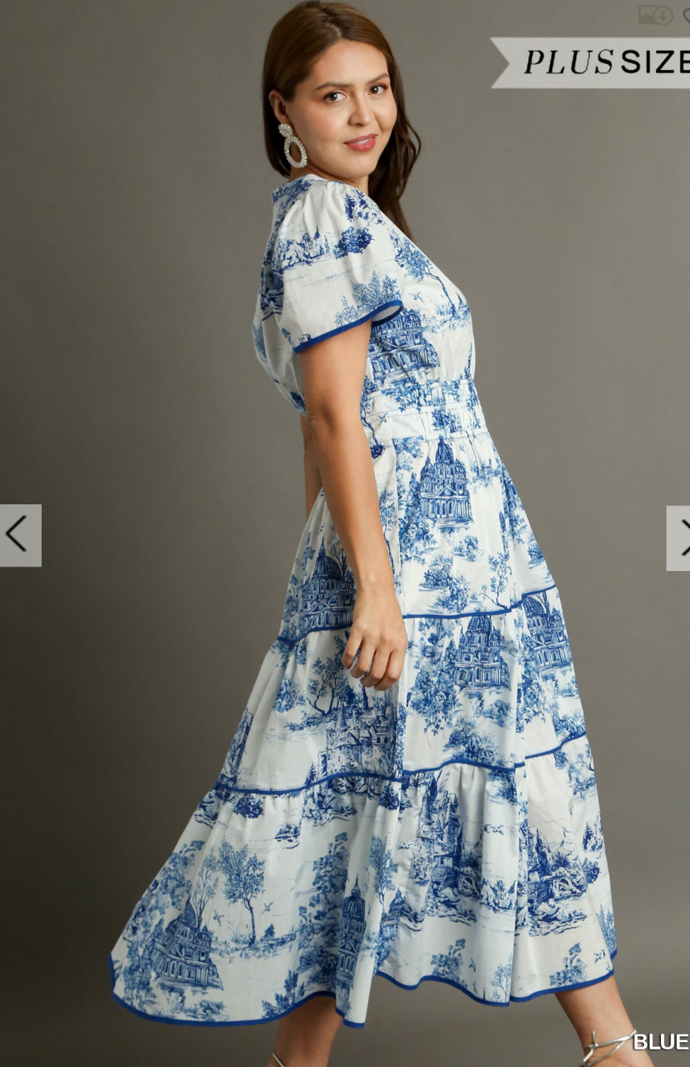 Mason Toile Dress - Plus