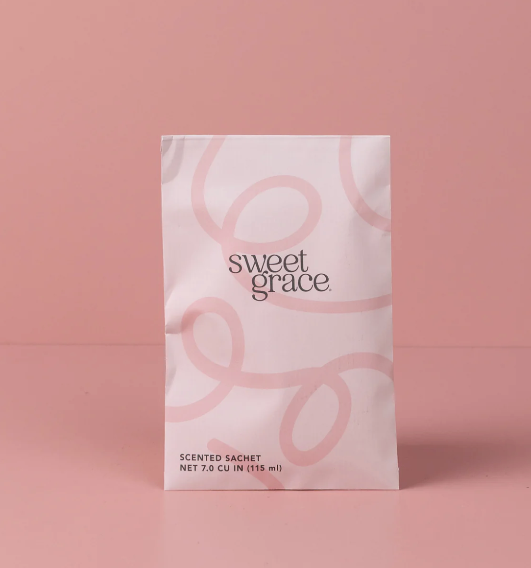 Sweet Grace Sachet - Modern Swirl Print