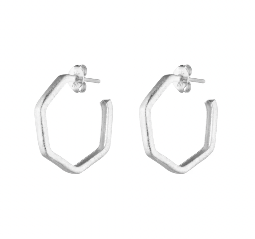 Silver Lure Hoops 22mm