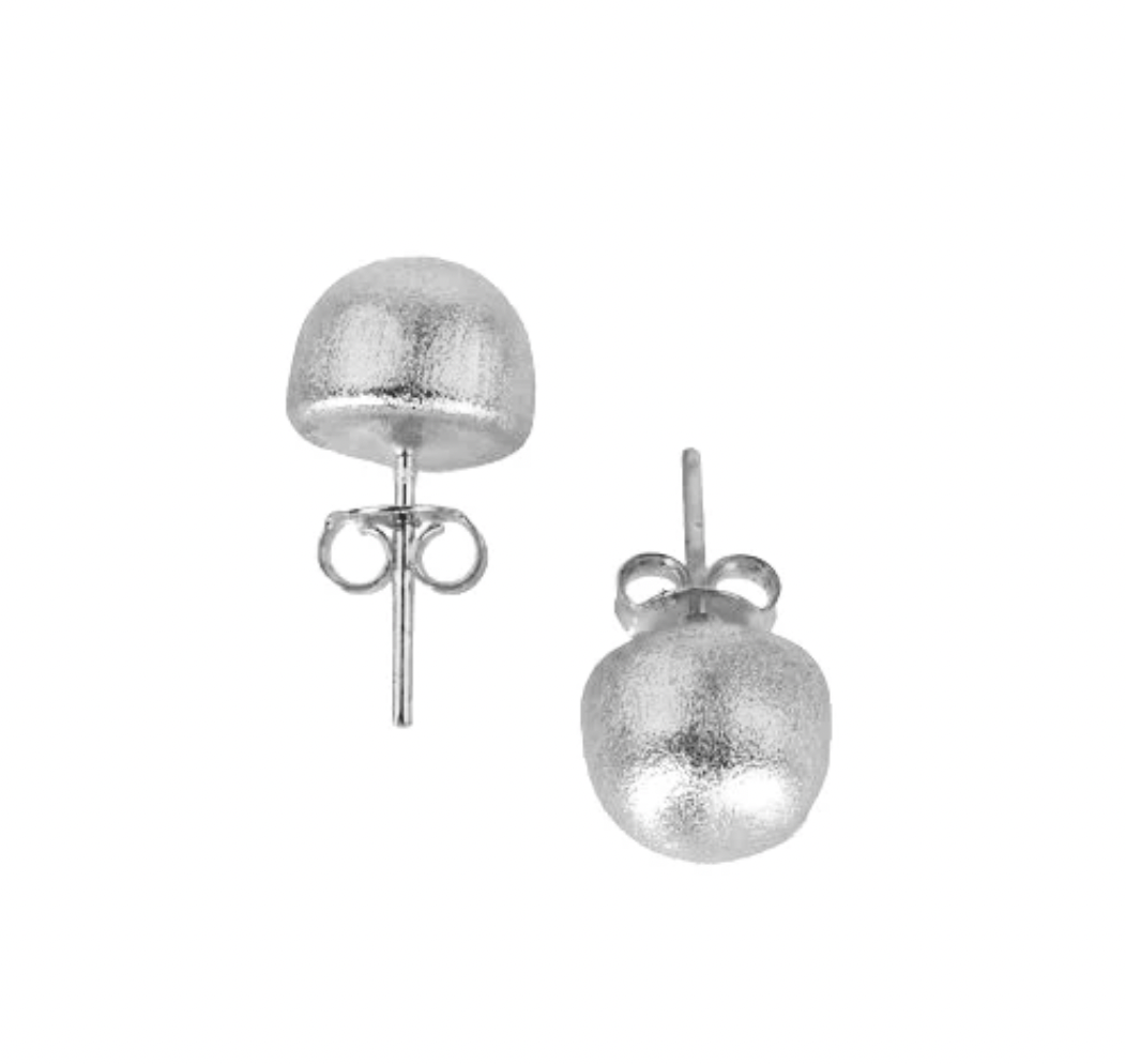 Silver Lilou Studs 0.5"