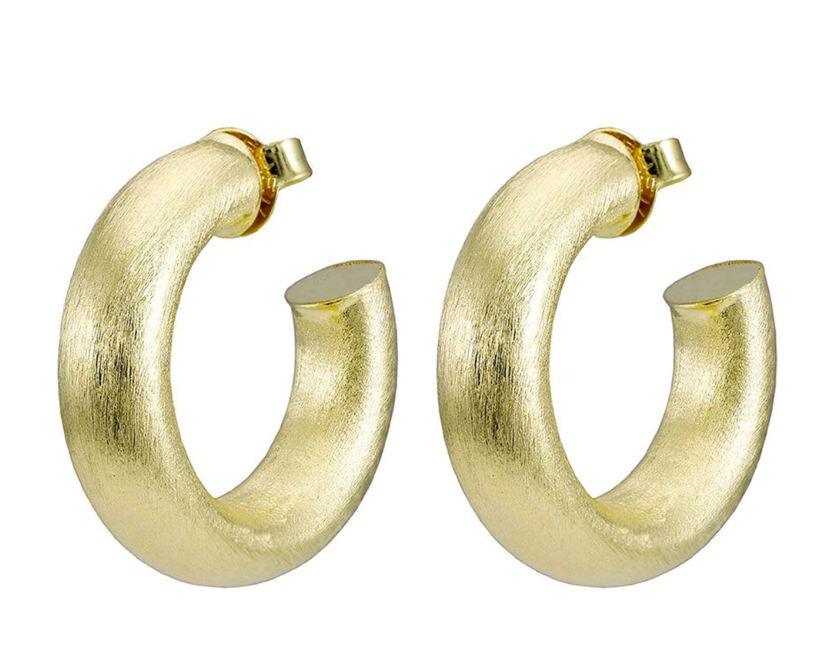 Small Chantal Hoops 1.25"