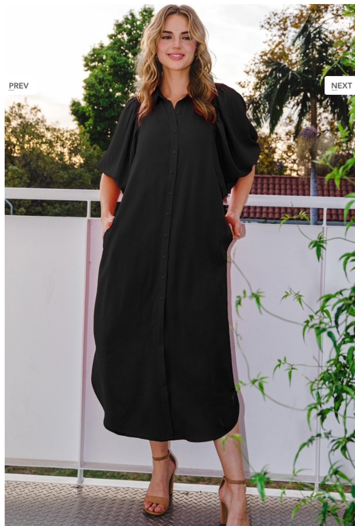 Madison Puff Sleeve Dress