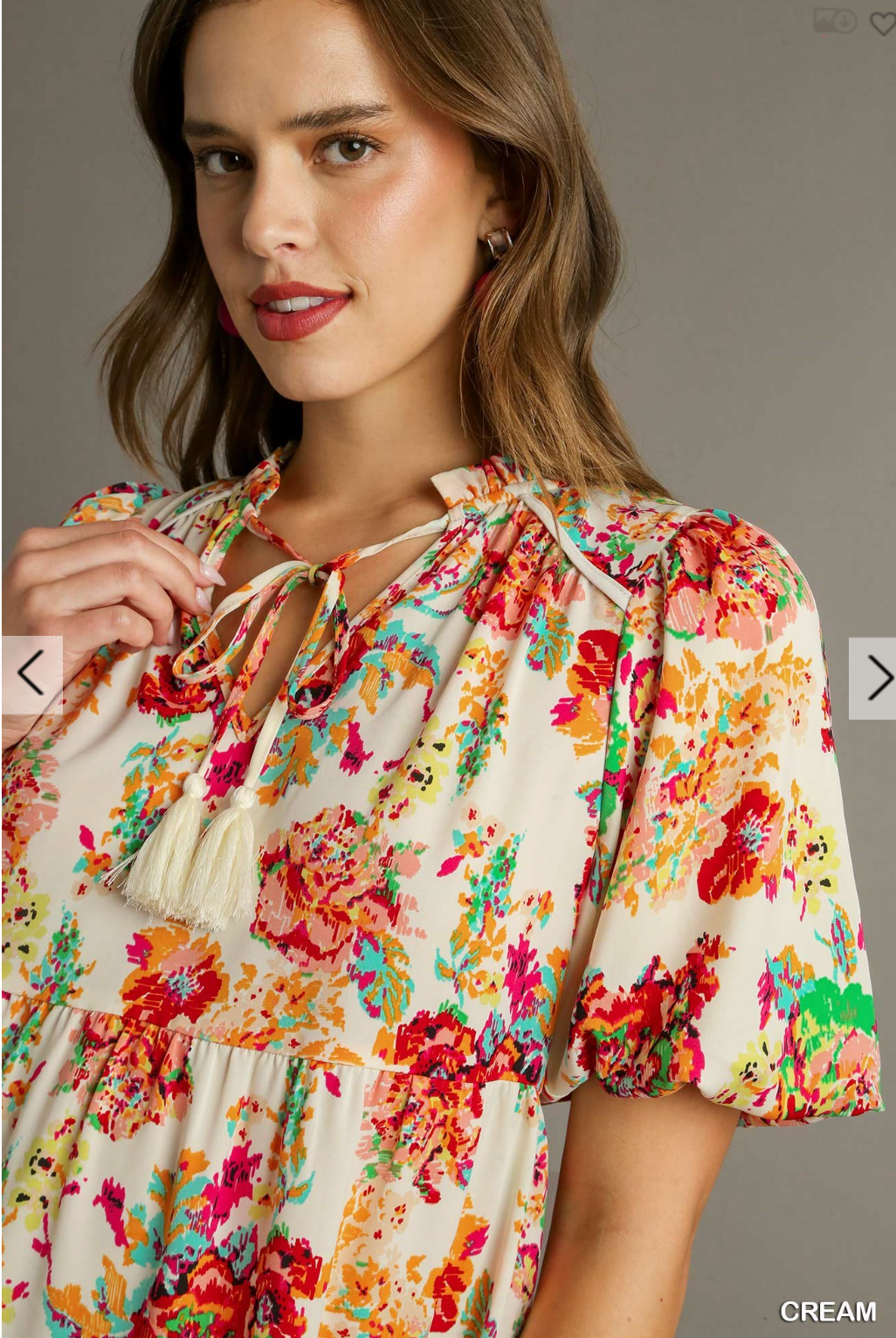 Marisol Floral Print Midi Dress