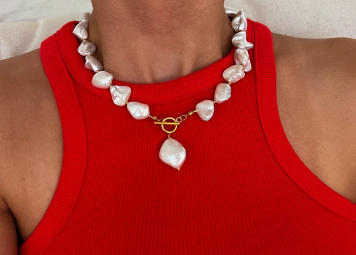 Chunky Pearl Necklace