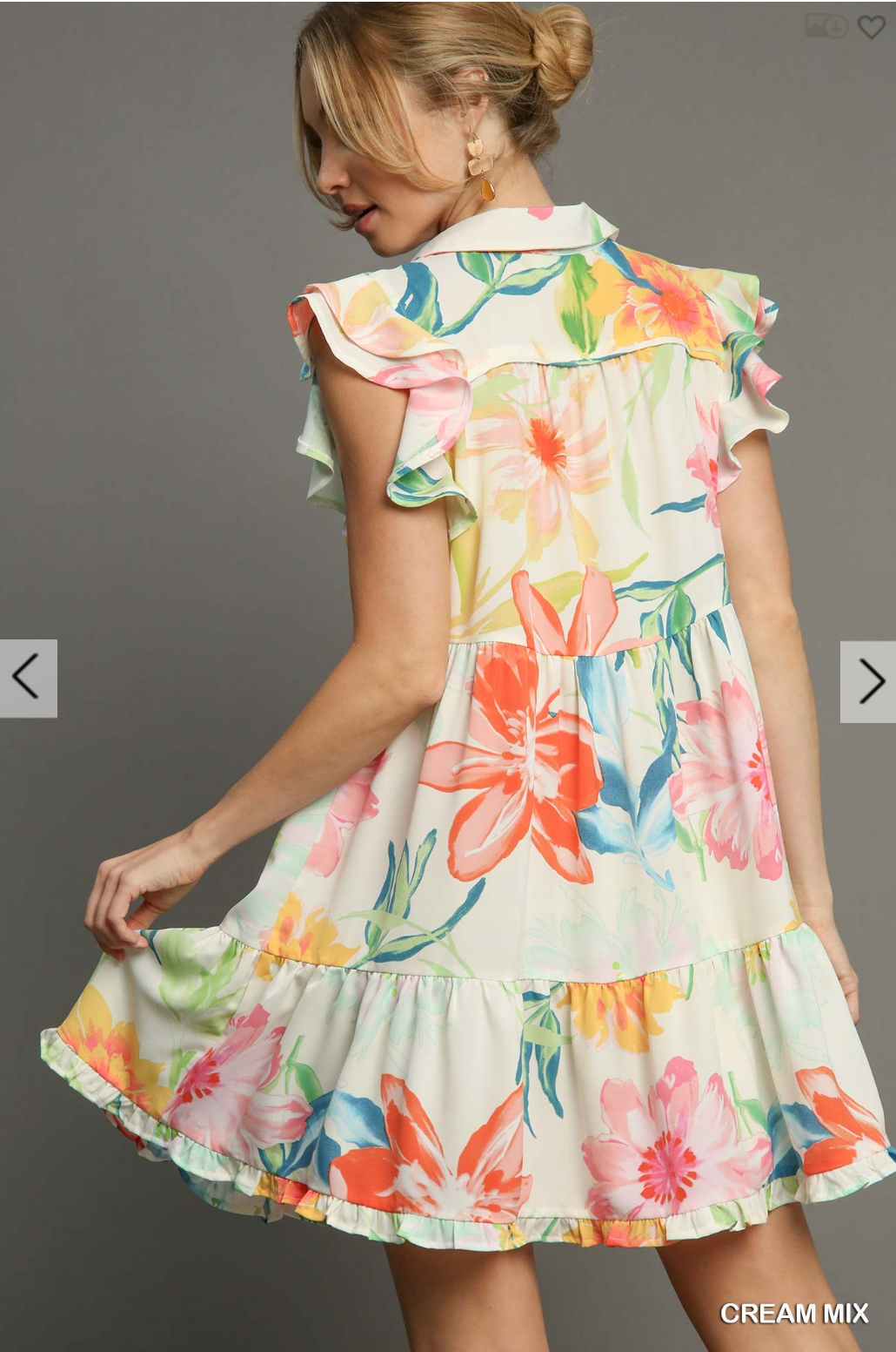 Eleanor Floral Print Dress